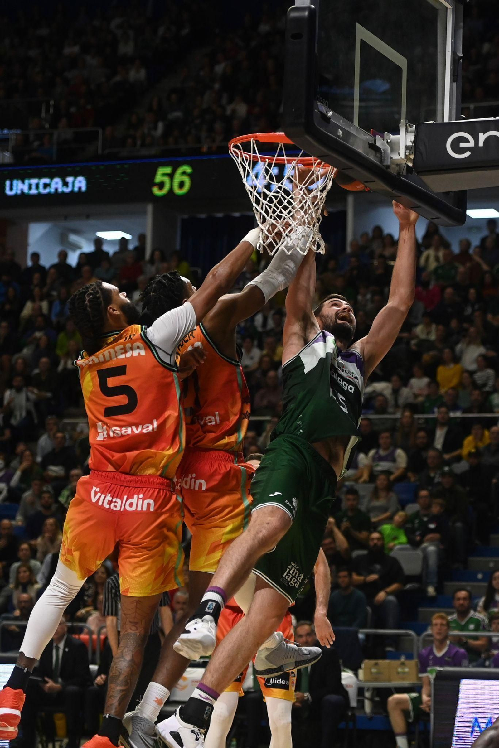 Unicaja - Valencia Basket, en fotos
