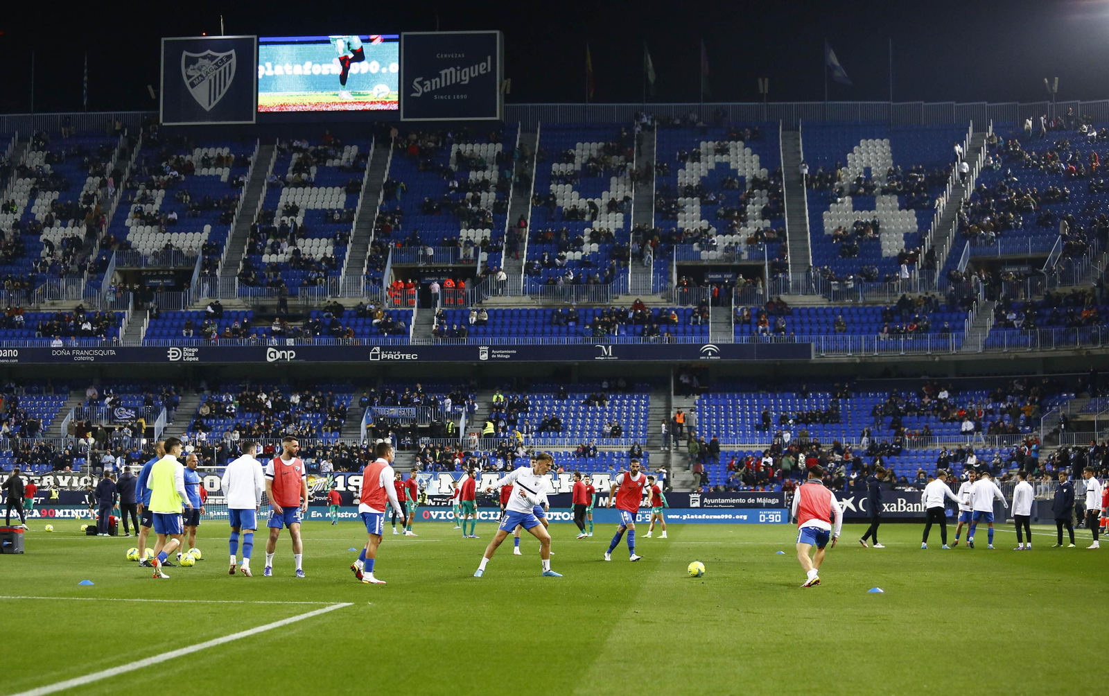 Las fotos del Málaga CF-Almería.