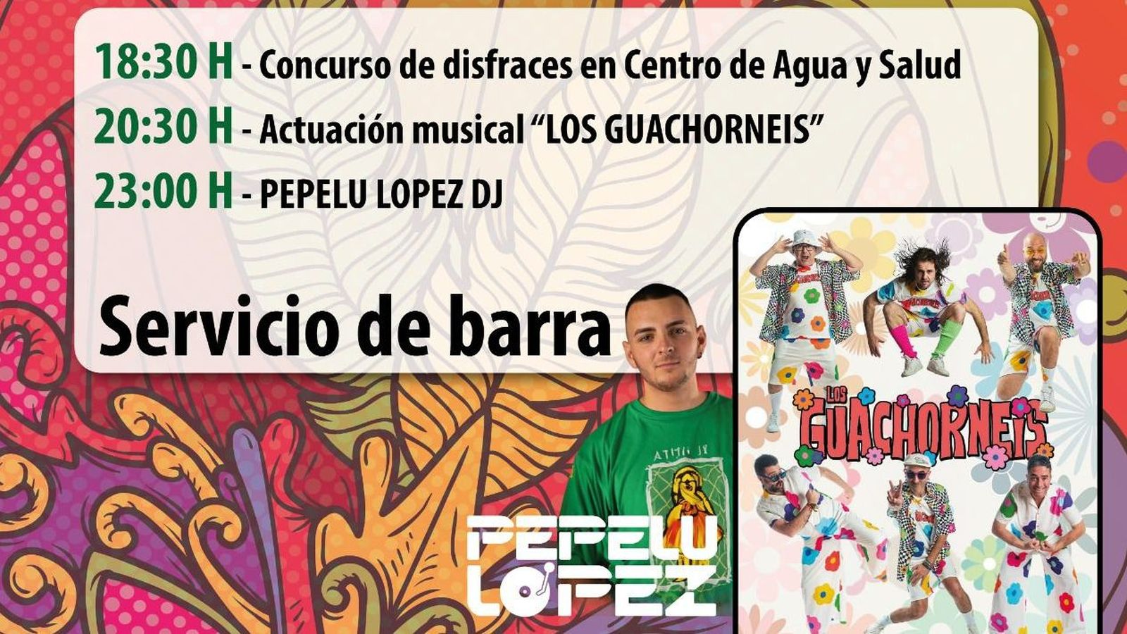 La programación ha sido modificada para adaptarse a las inclemencias climáticas.