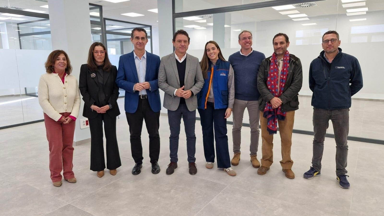 Daniel Sánchez Román, en las nuevas oficinas del SAE.