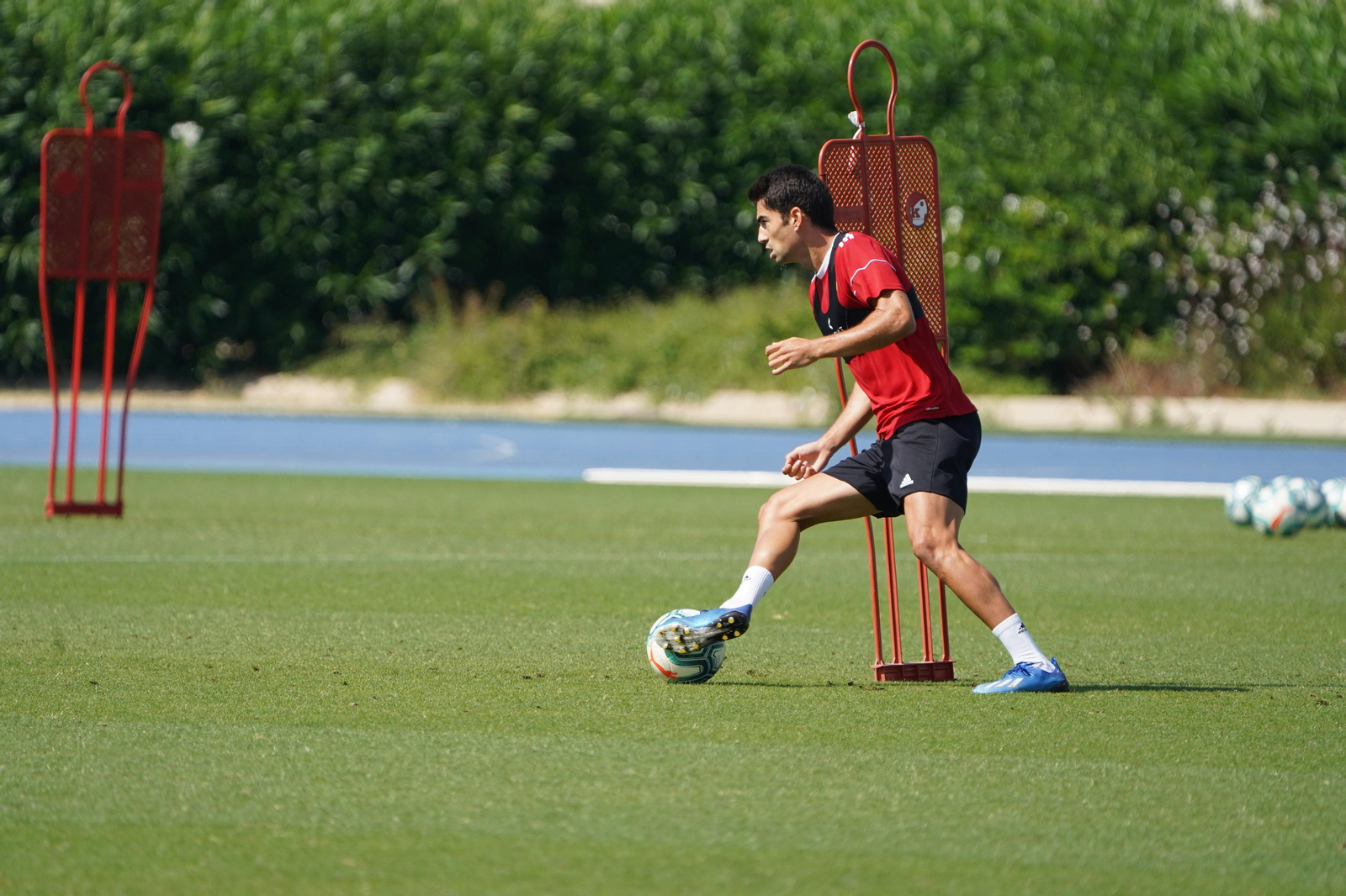 Fotogalería del entrenamiento de la UDA (jueves 18)