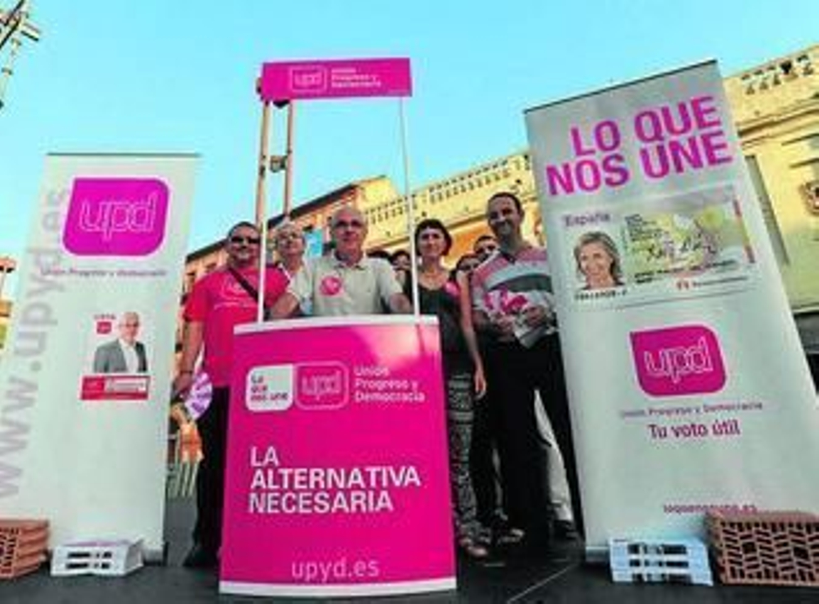 Acto celebrado ayer en La Corredera.