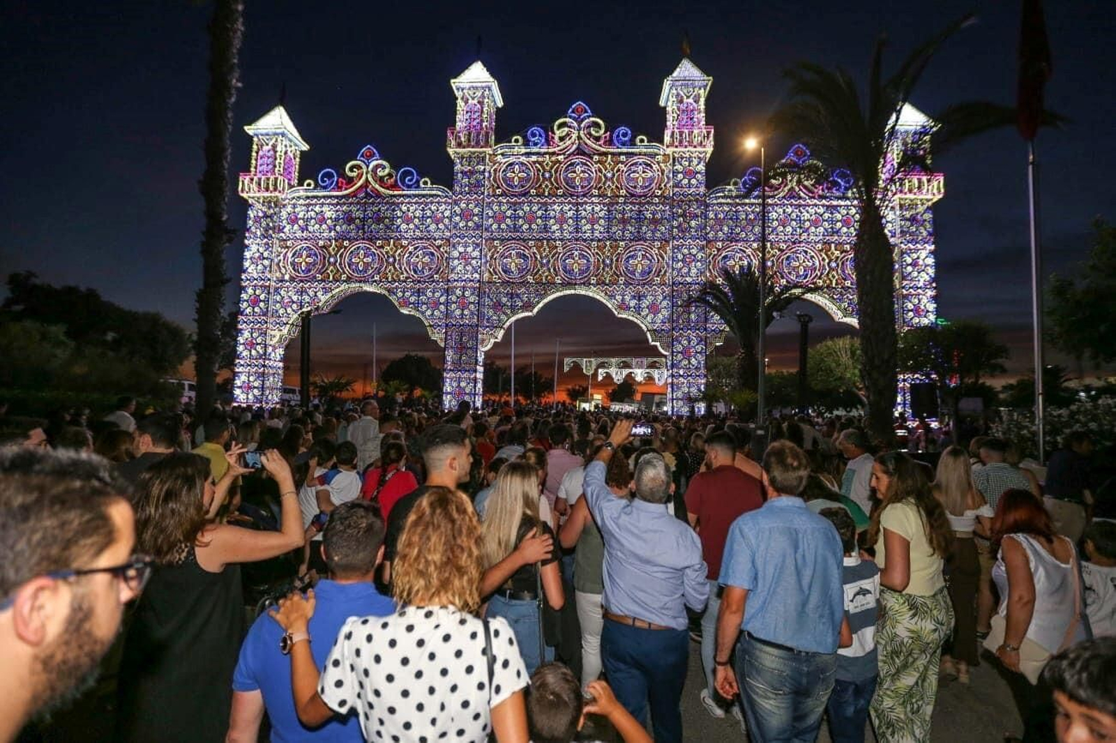 Portada de la Feria de Chiclana.