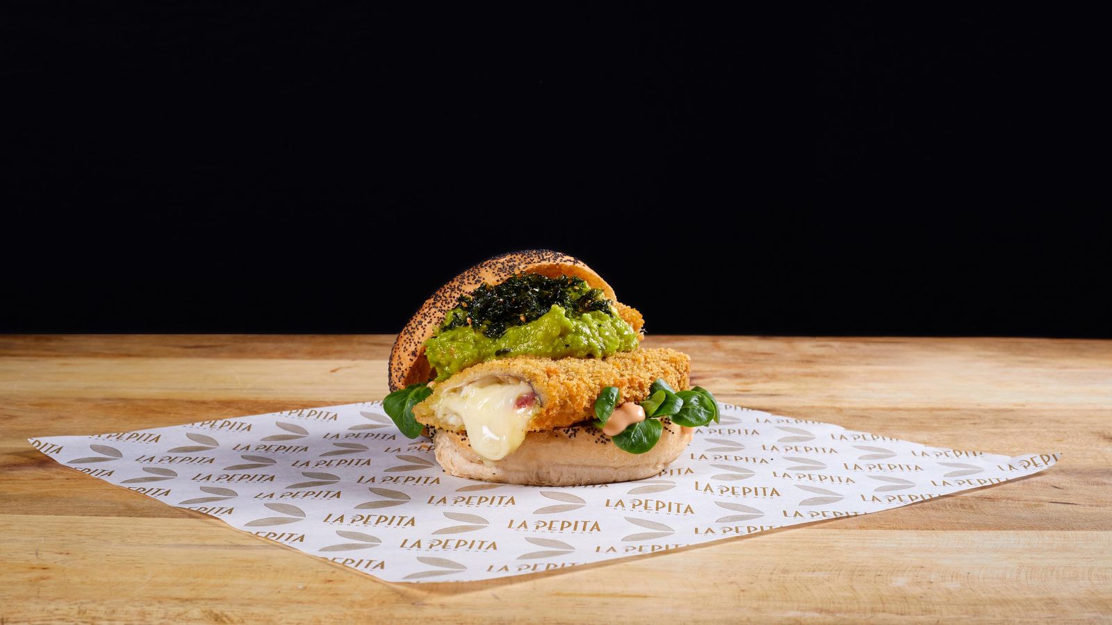 hamburguesa pepita cachopina