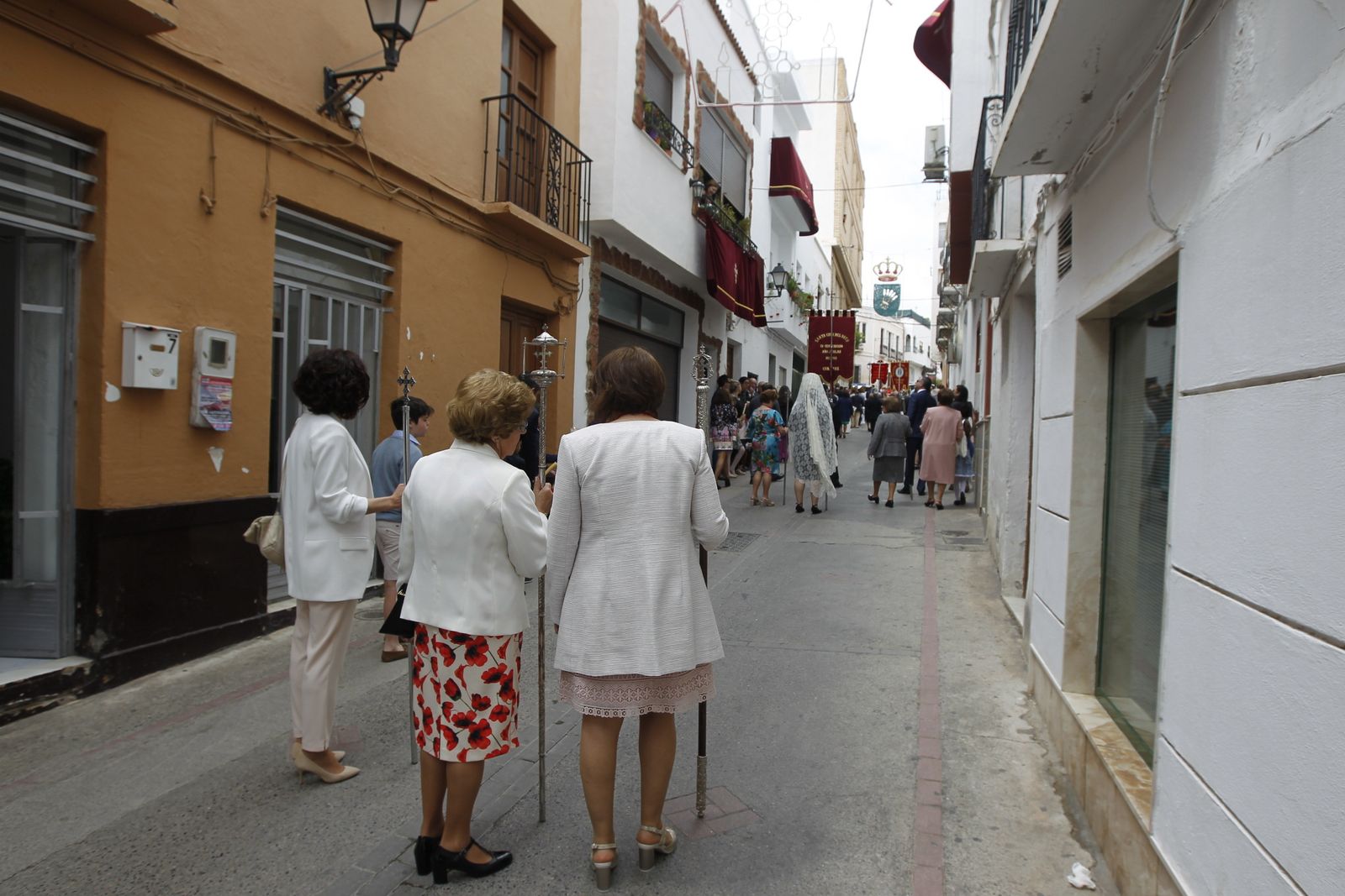 Fotogalería de la Procesión a la Ermita del Cerro de San Blas. Fiestas de Canjáyar.
