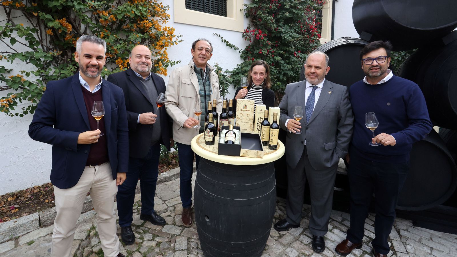 Presentación de los vinos VORS de Cayetano del Pino en Jerez