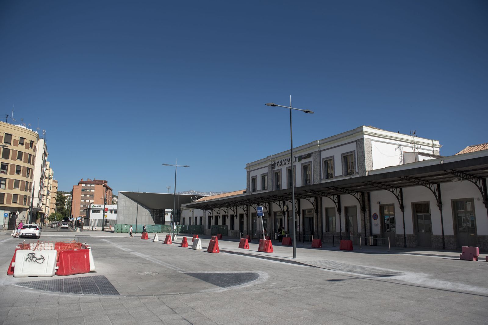 Imagen de archivo de la estación de trenes de Granada.