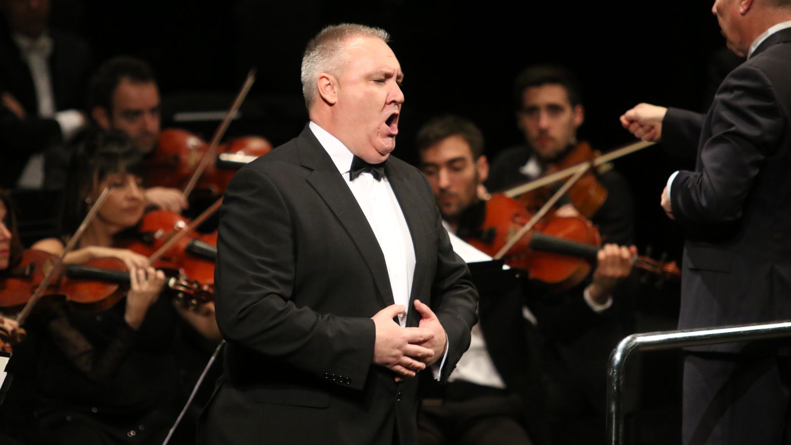 El tenor Luis Ariza.