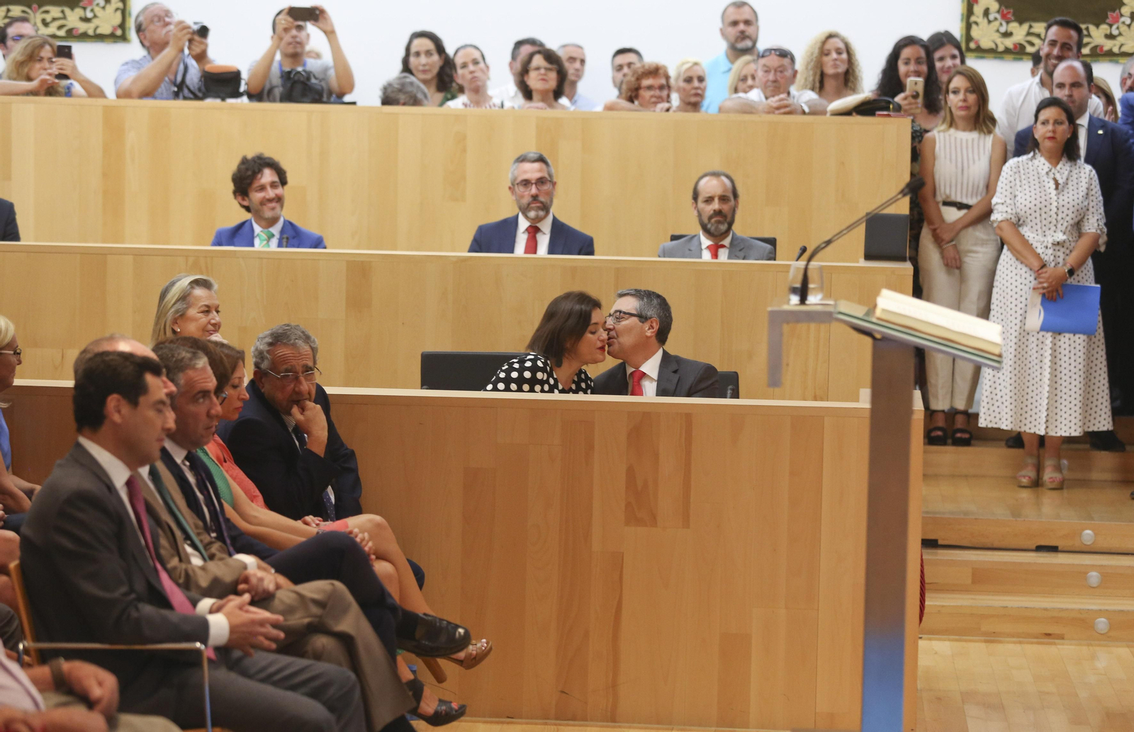 Las fotos del Pleno de la constitución de la Diputación de Málaga