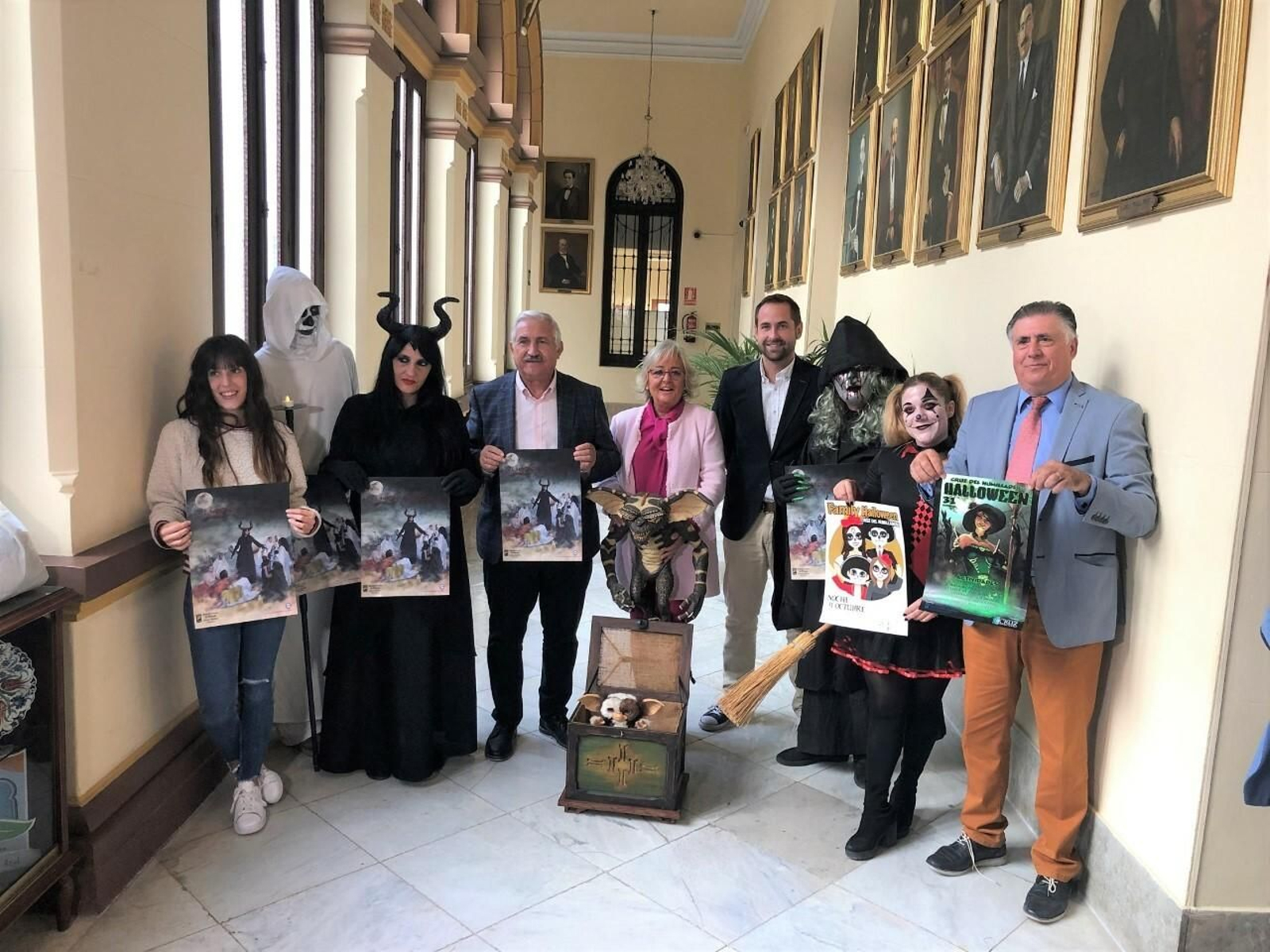 Presentación de las actividades de Halloween organizadas por el Ayuntamiento