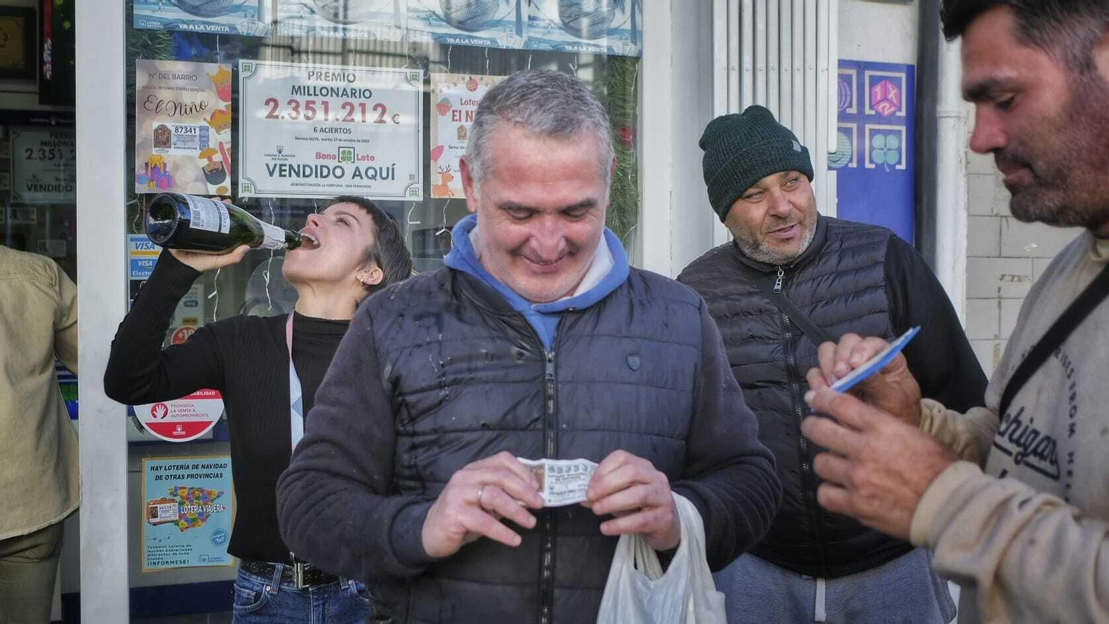 La Lotería de Navidad colma de alegría a la provincia Cádiz