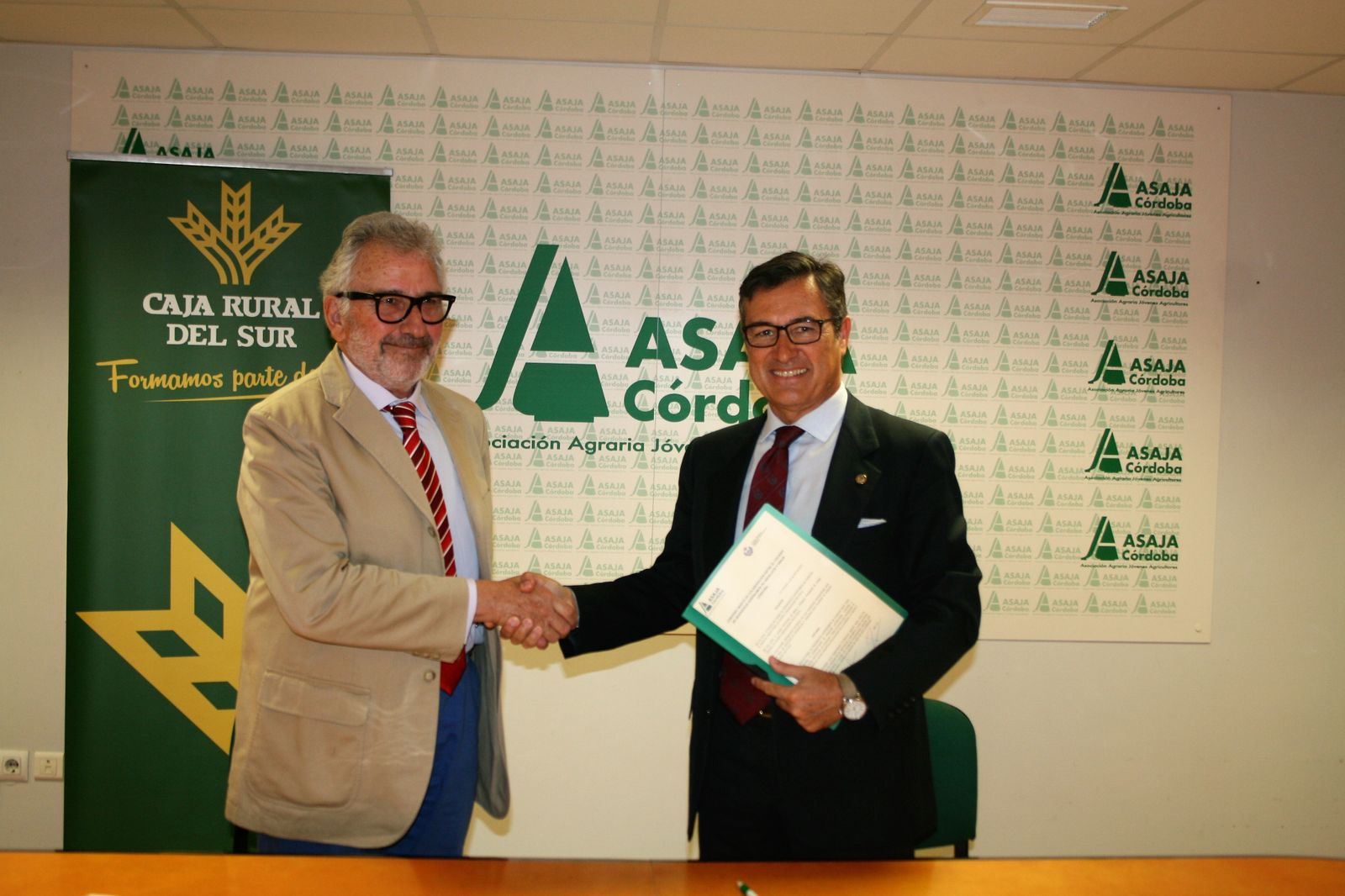 Ignacio Fernández de Mesa y Jerónimo Cejudo.