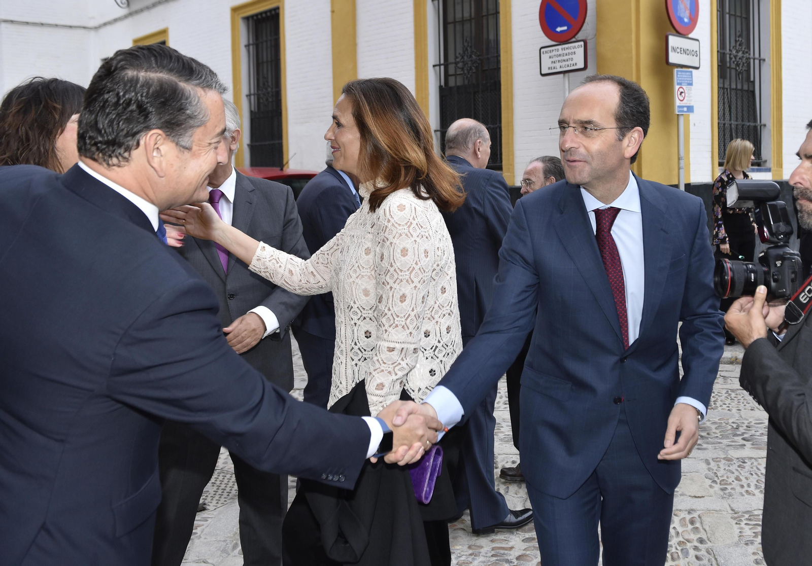 Los asistentes al VII Premio Manuel Clavero