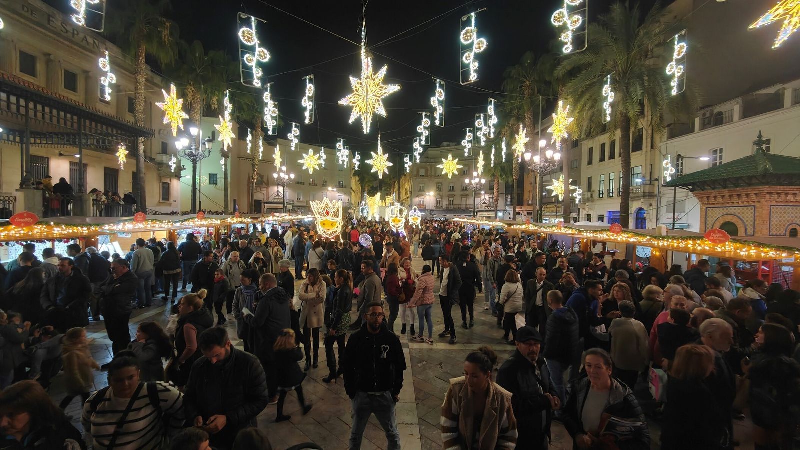 Mercado de Navidad de la Plaza de las Monjas