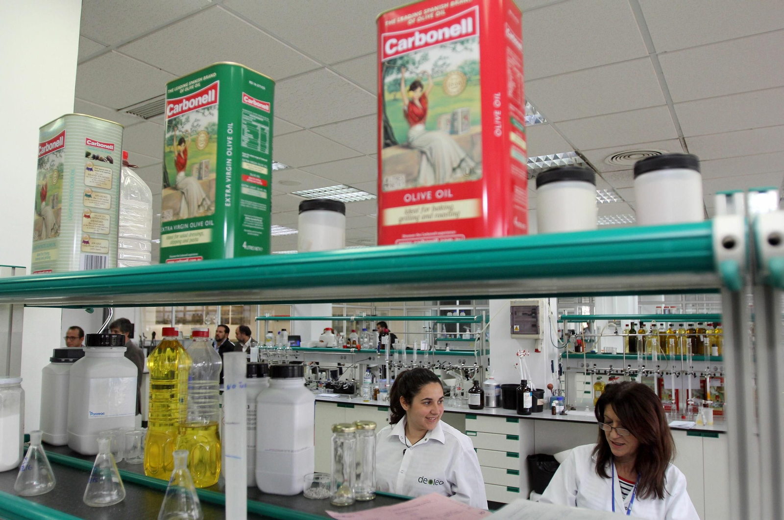 Laboratorio de Deoleo.