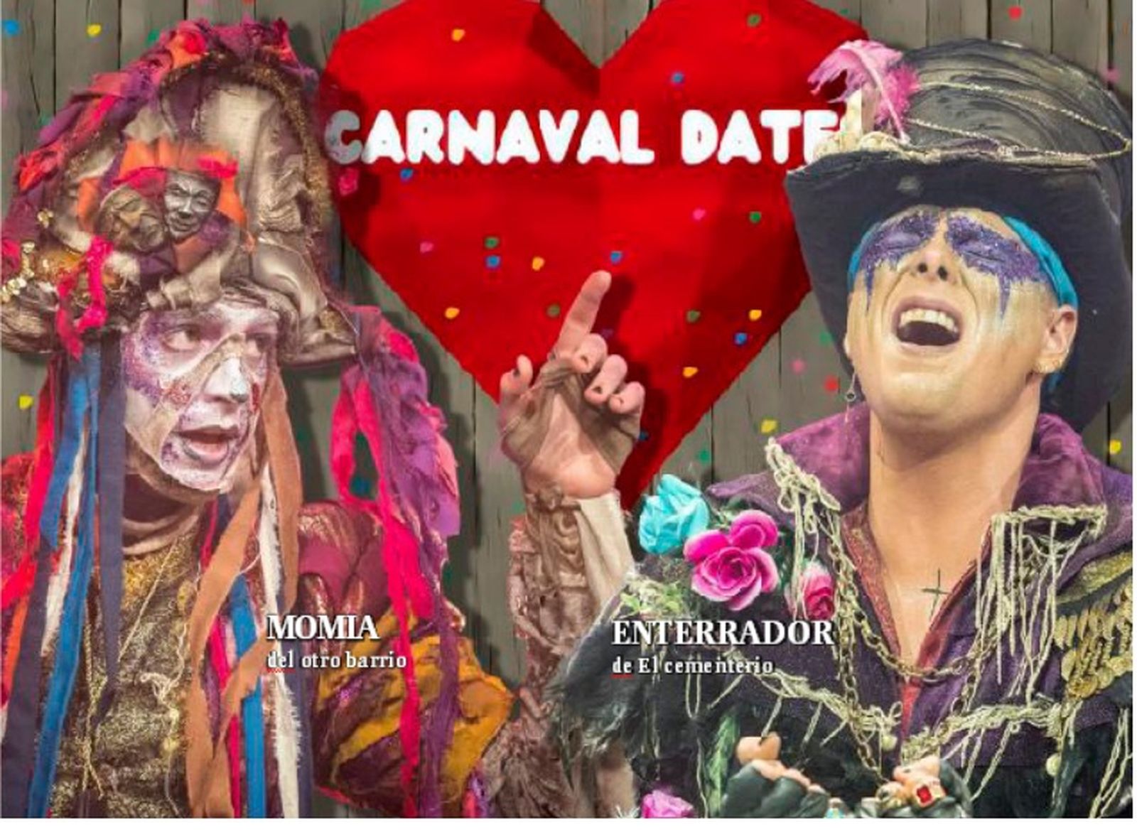 Una momia de la cantera y un enterrador del Jona.