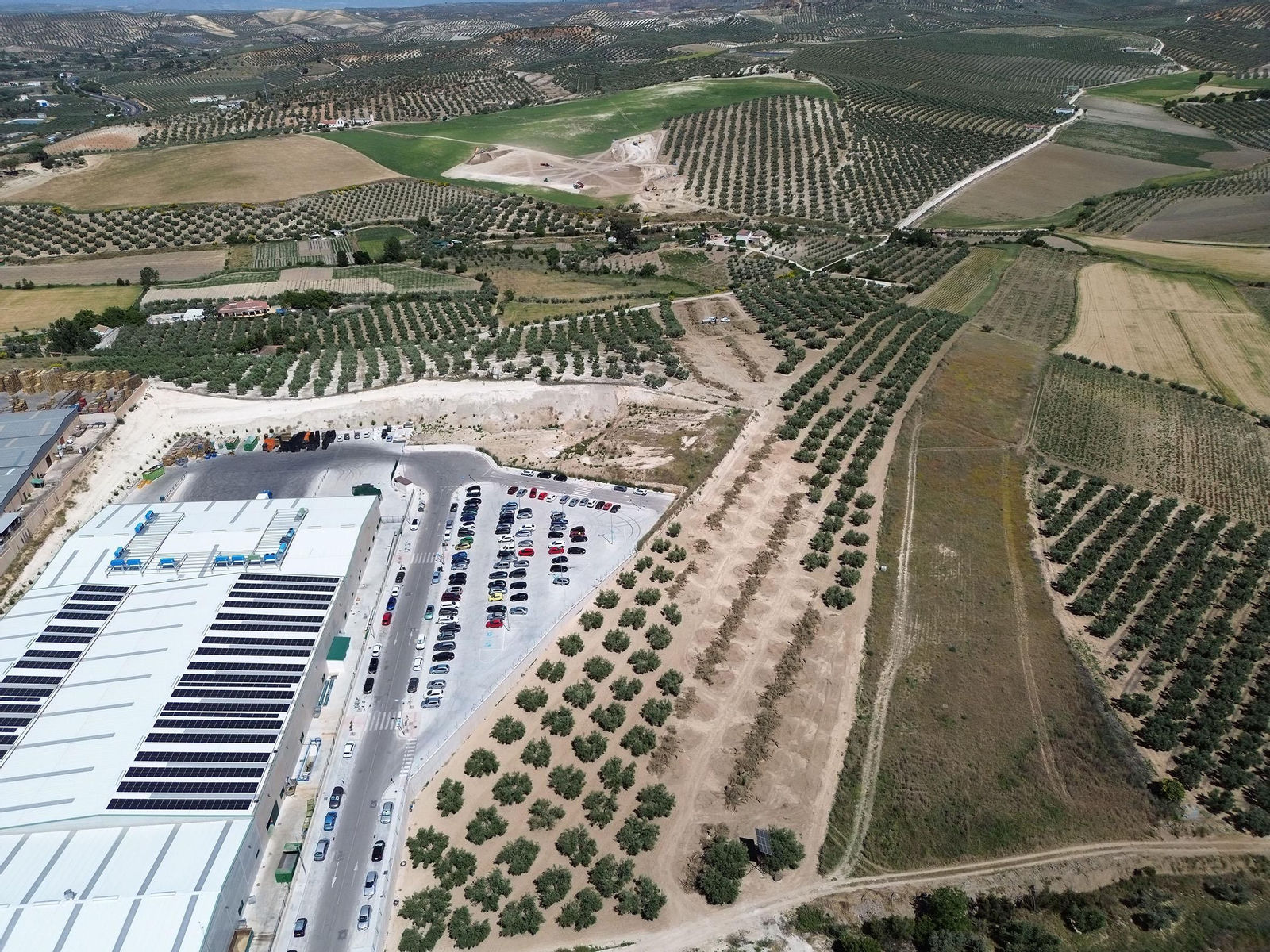 Así van las obras del tramo A-92 de la Variante de Loja, del AVE de Granada