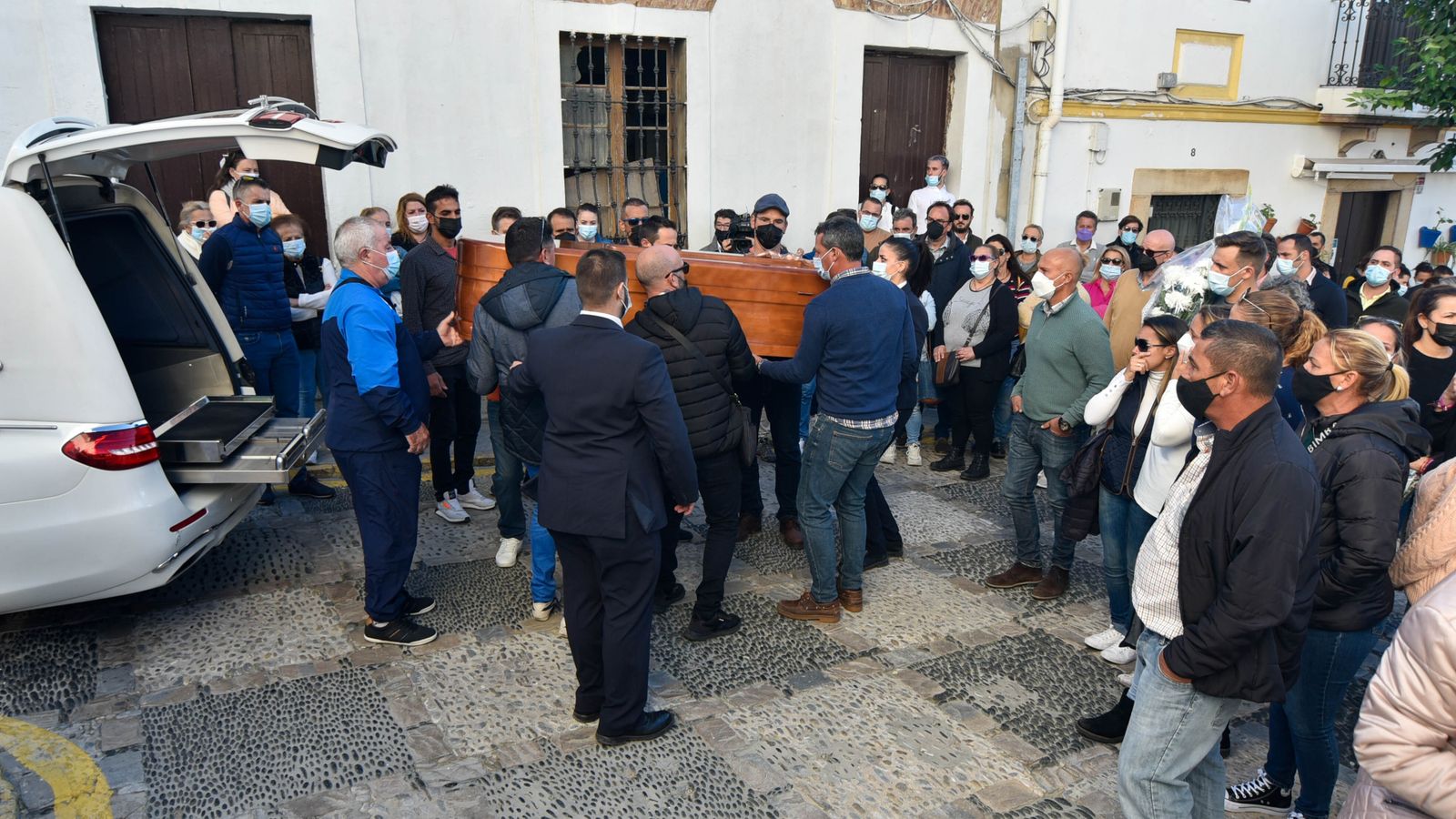 Las fotos del último adiós de San Roque a María Isabel