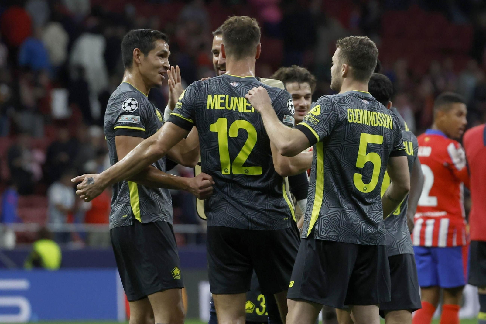Las mejores imágenes del Atlético de Madrid en su duelo contra el Lille