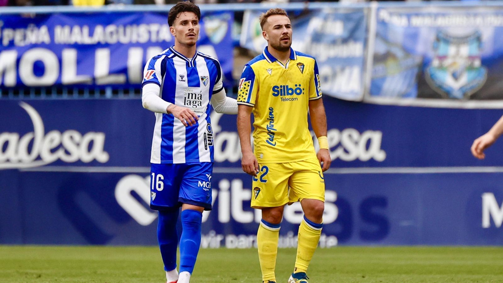 El Málaga CF-Cádiz, en fotos