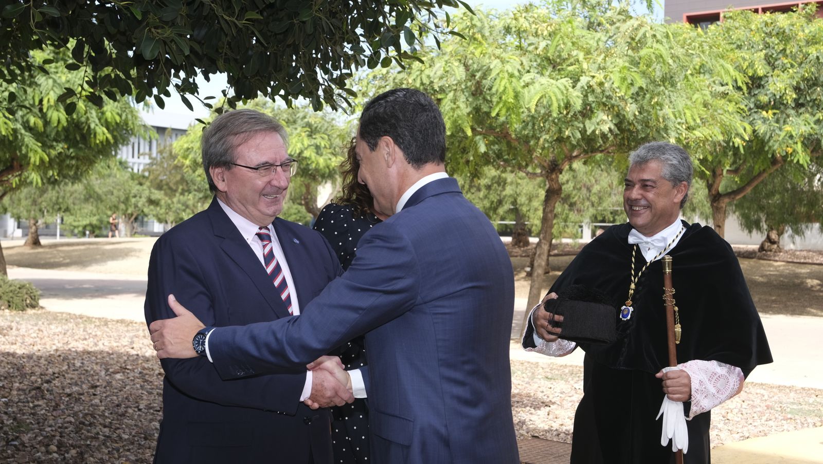 El Presidente de la Junta Juanma Moreno, inaugura el curso universitario andaluz en Almería