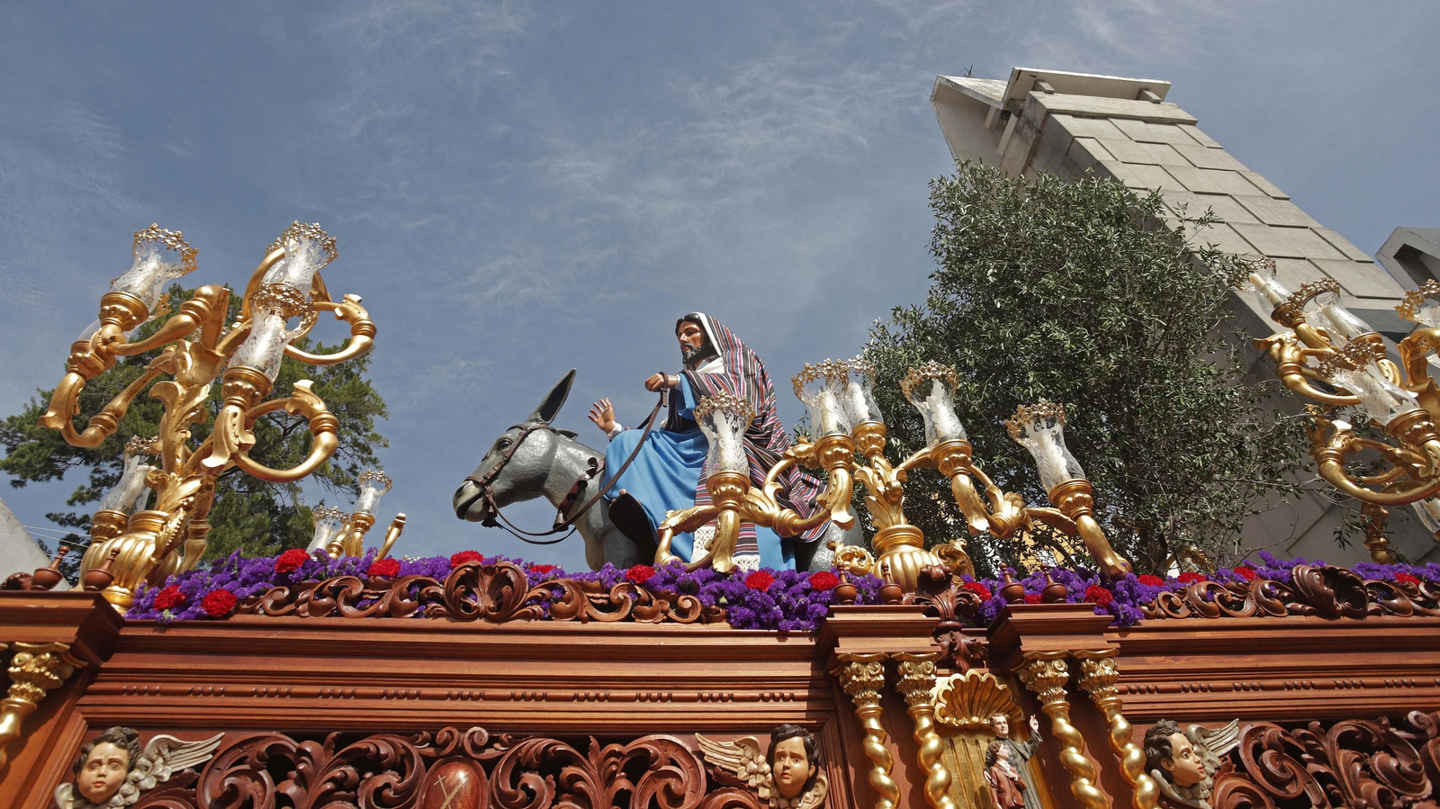 Fotos del Domingo de Ramos en Algeciras: La Borriquita
