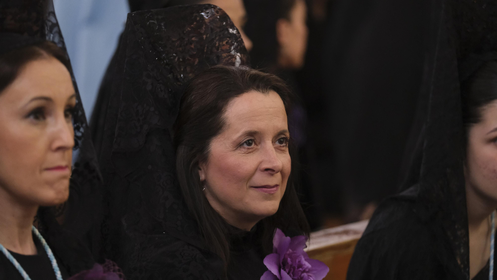 La procesión de Los Ángeles en Almería, en imágenes