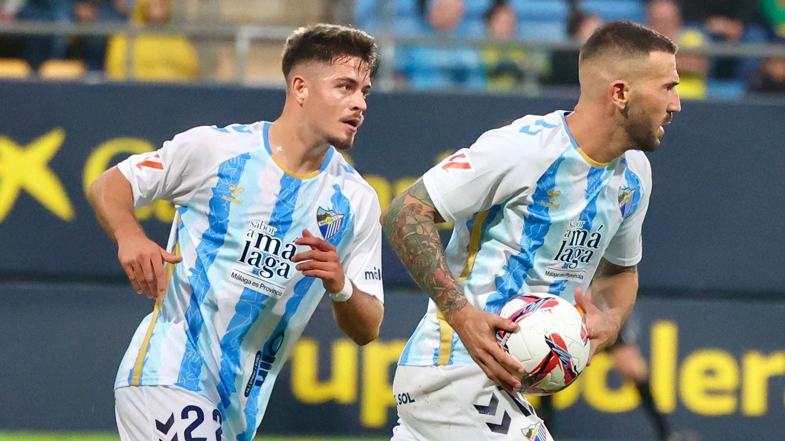 El Cádiz - Málaga CF, en fotos