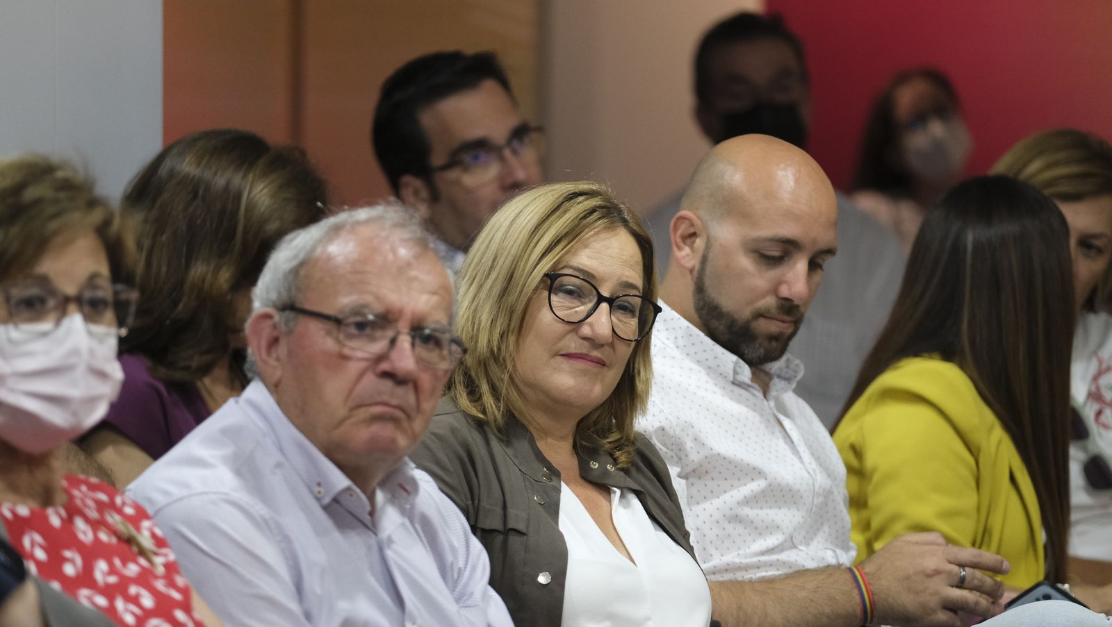 Imágenes de la conferencia de la Ministra de Justicia, Pilar Llop, en el Aula de Cultura Socialista.