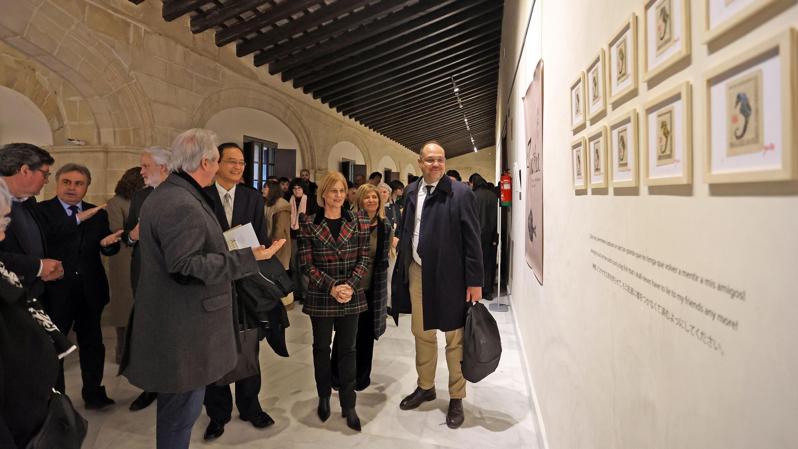 Exposición de arte japonés ‘GYOTAKU' en los Claustros de Santo Domingo en Jerez