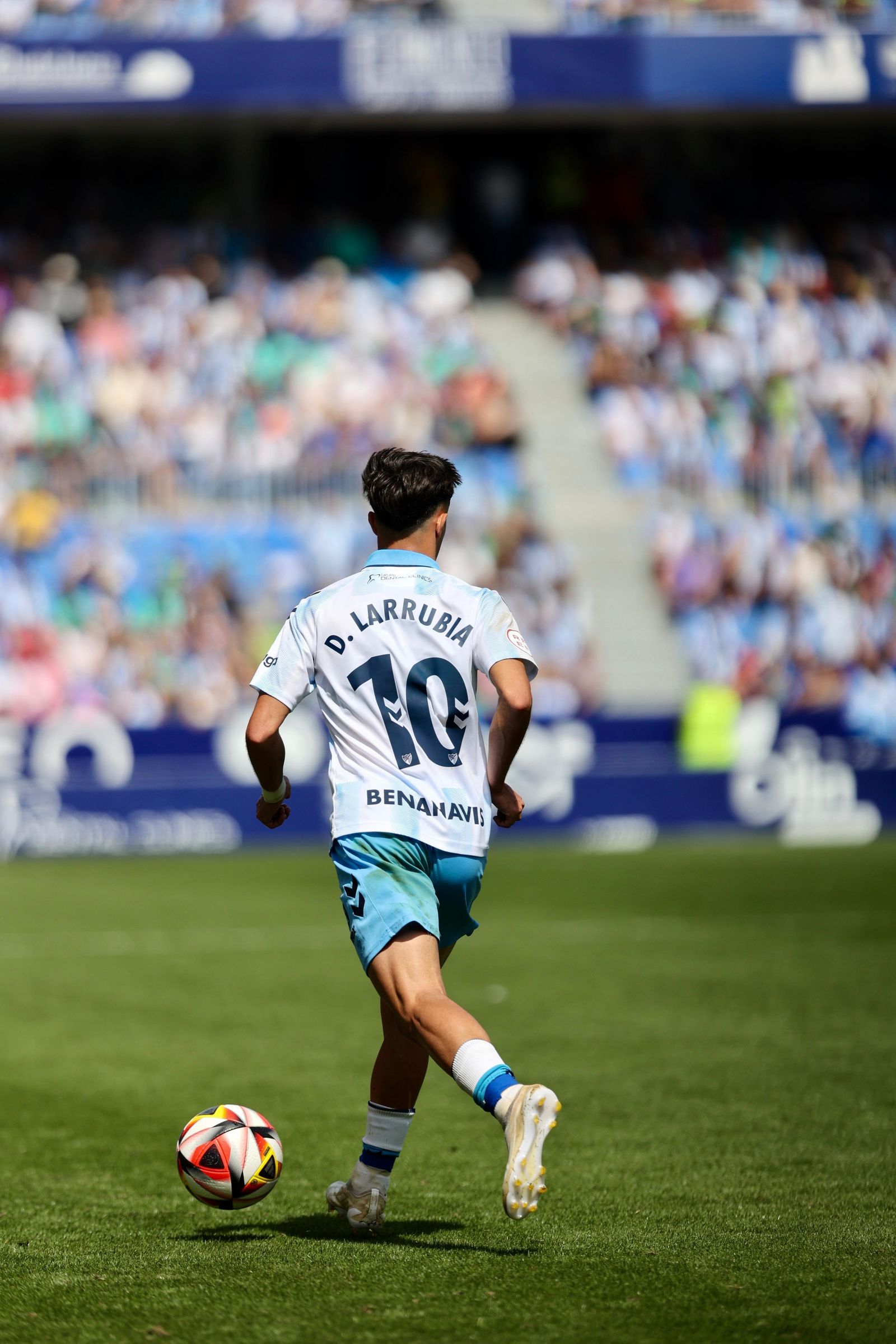 El Málaga CF - Intercity, en fotos