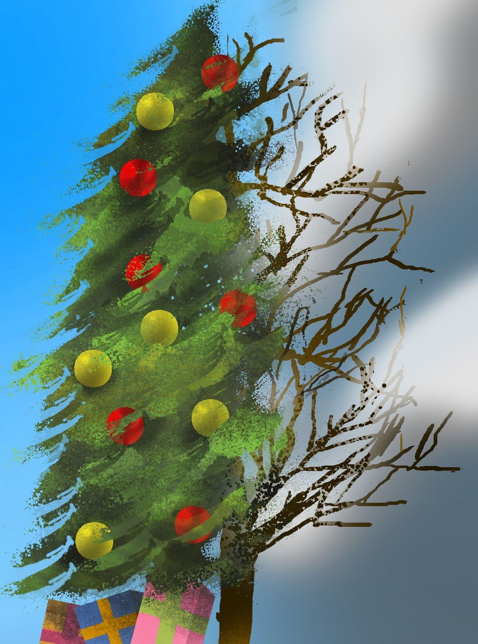 Feliz o amarga Navidad