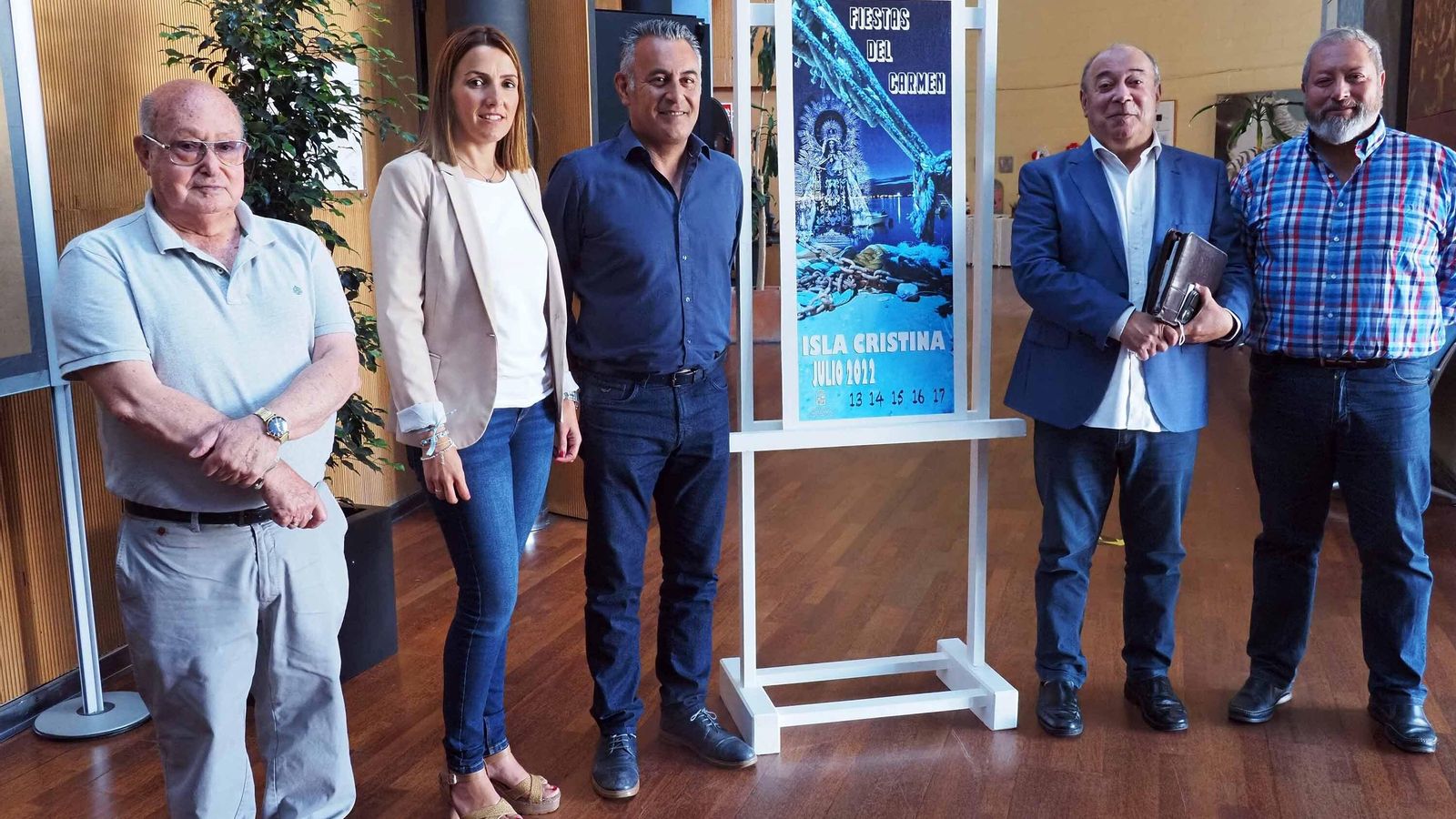 Presentación del cartel anunciador de la fiesta de este año