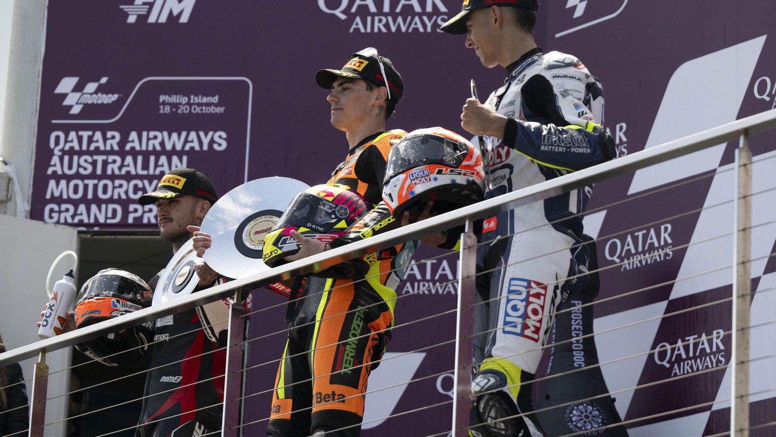 Las fotos del Gran Premio de Australia de motociclismo