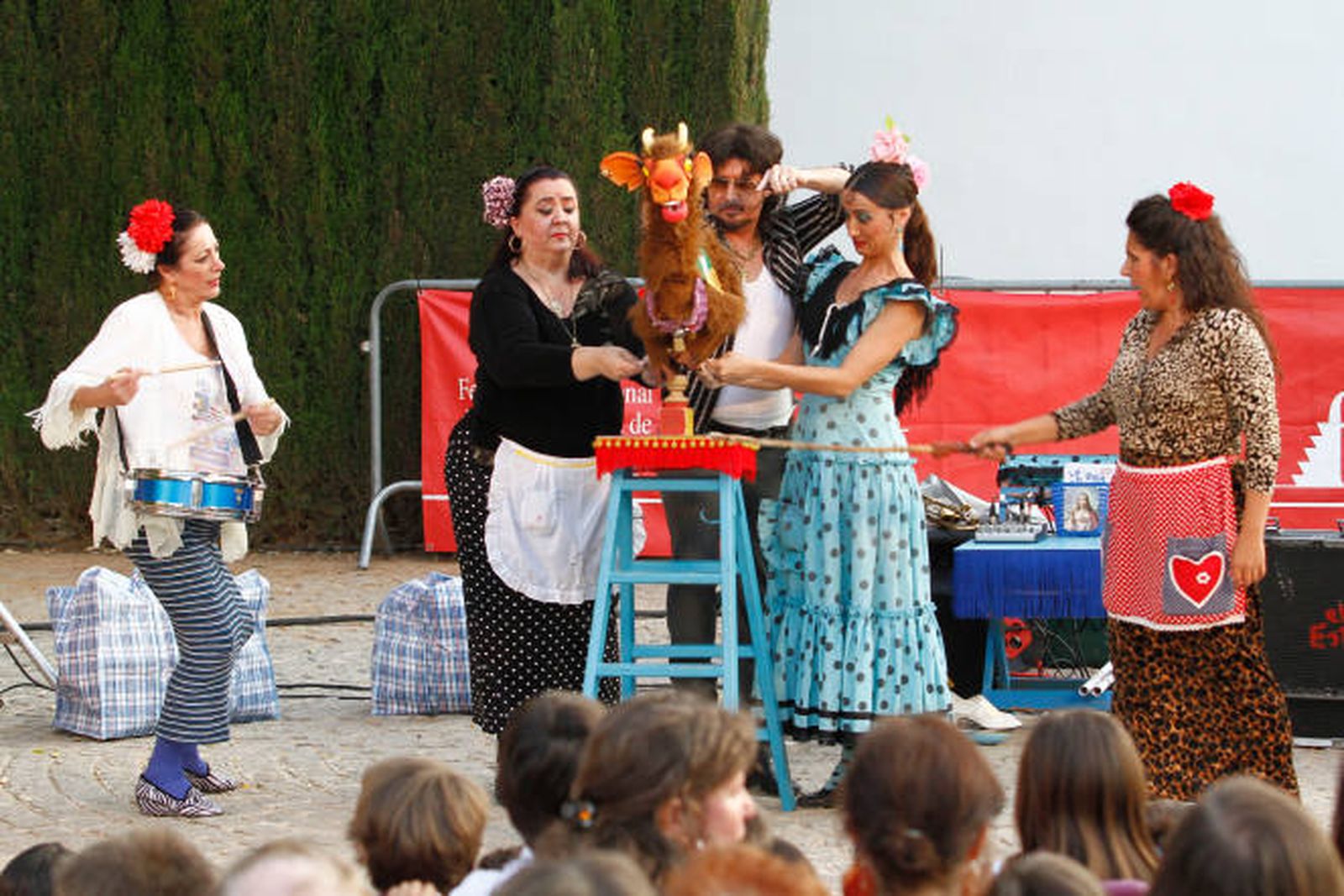 Una cabra en la Huerta de San Vicente