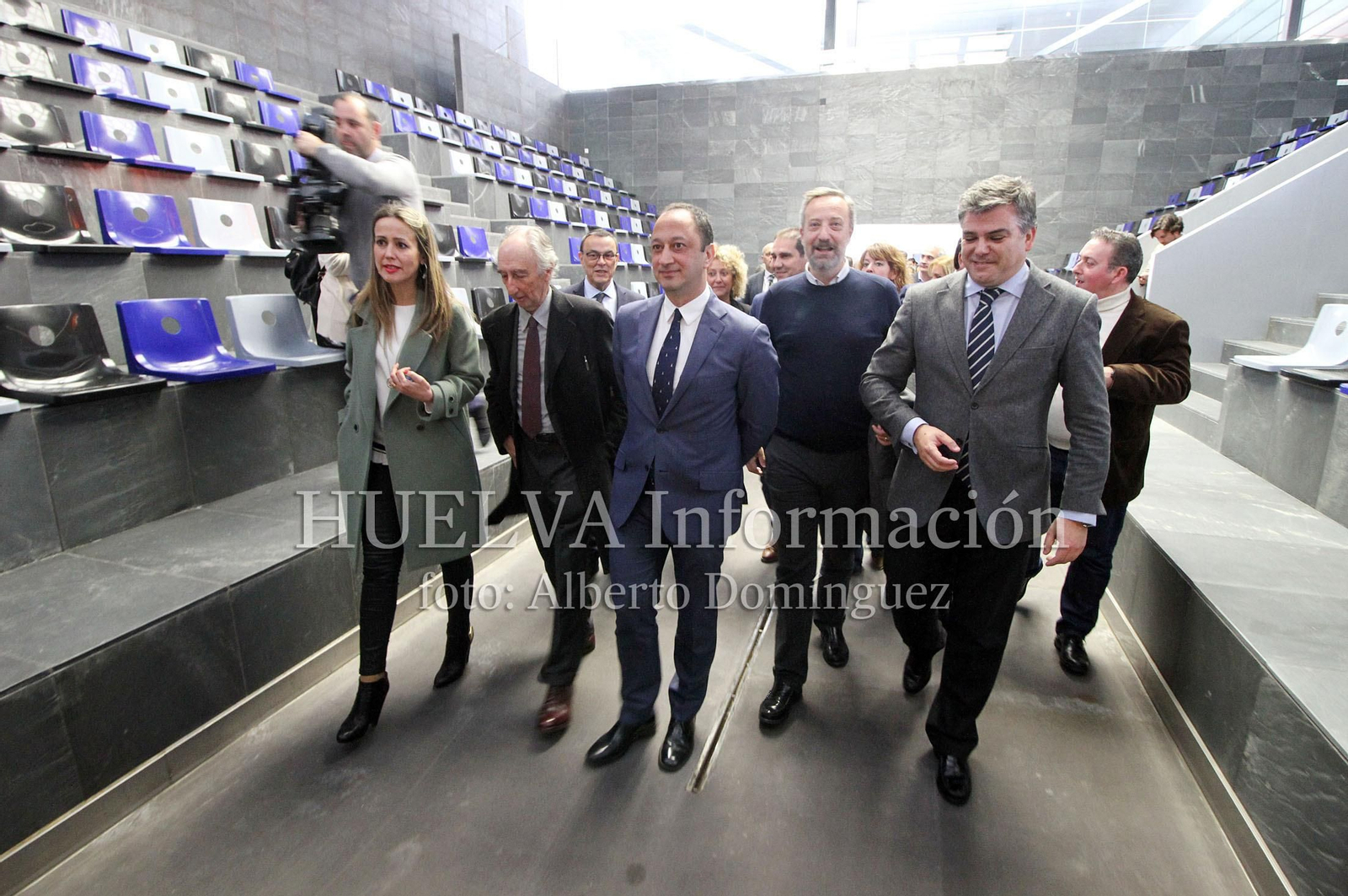 Inauguración de la Nueva Lonja del Puerto de Huelva, en imágenes
