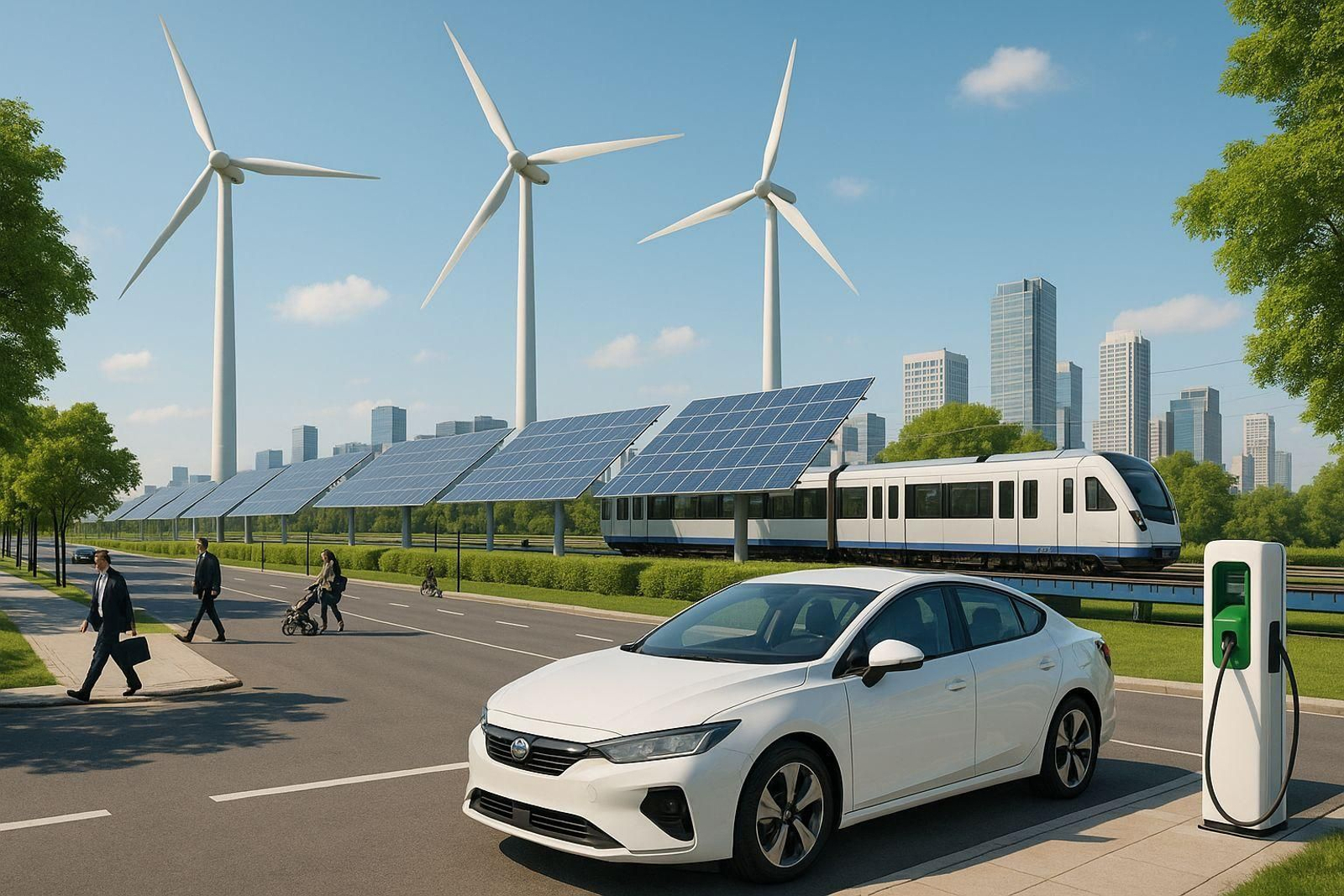 El mundo se dirige hacia un futuro con producción de energía 100% limpia.