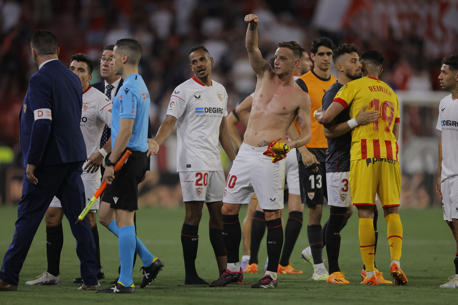 Las imágenes del Sevilla-Girona