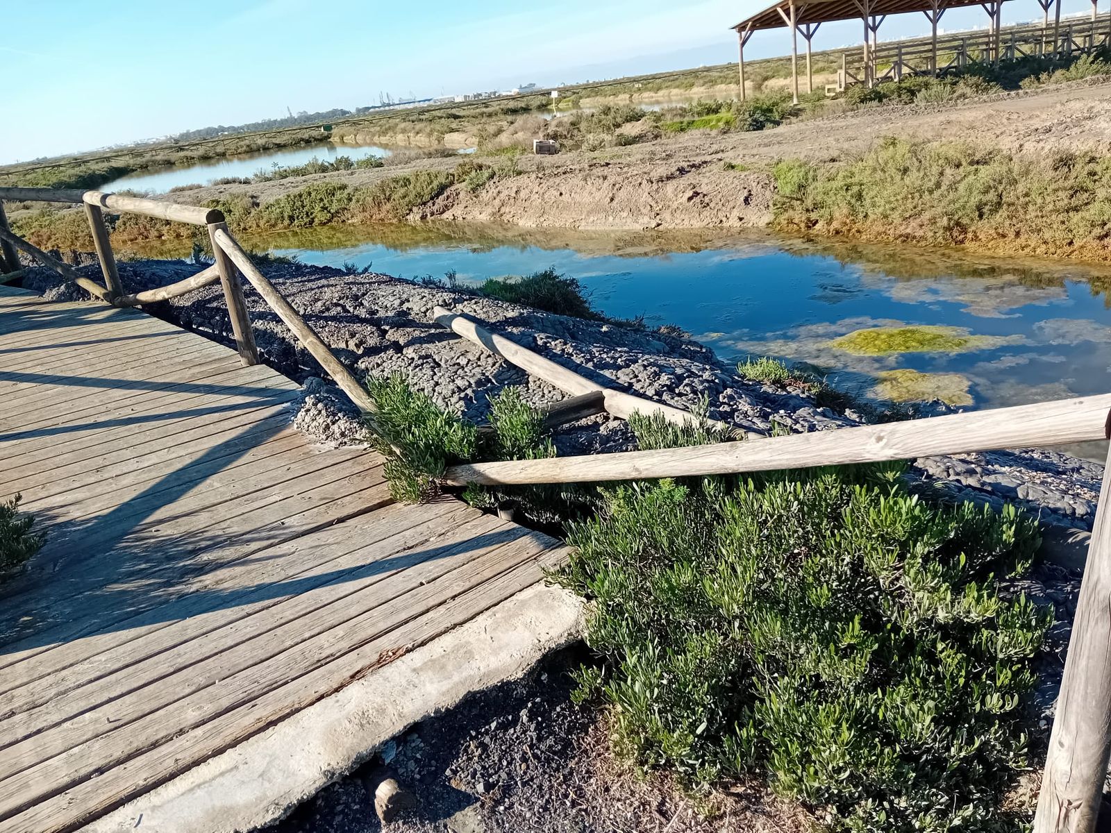 Sendero a las salinas de La Esperanza