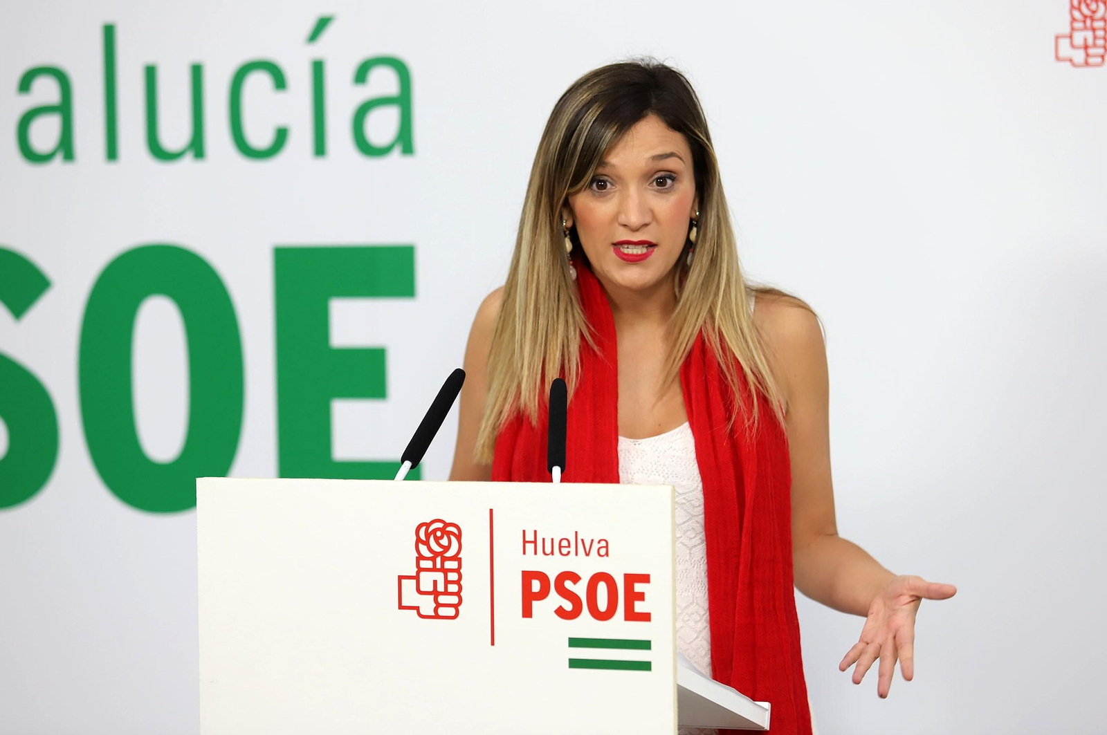 La parlamentaria andaluza por el PSOE, María Márquez.