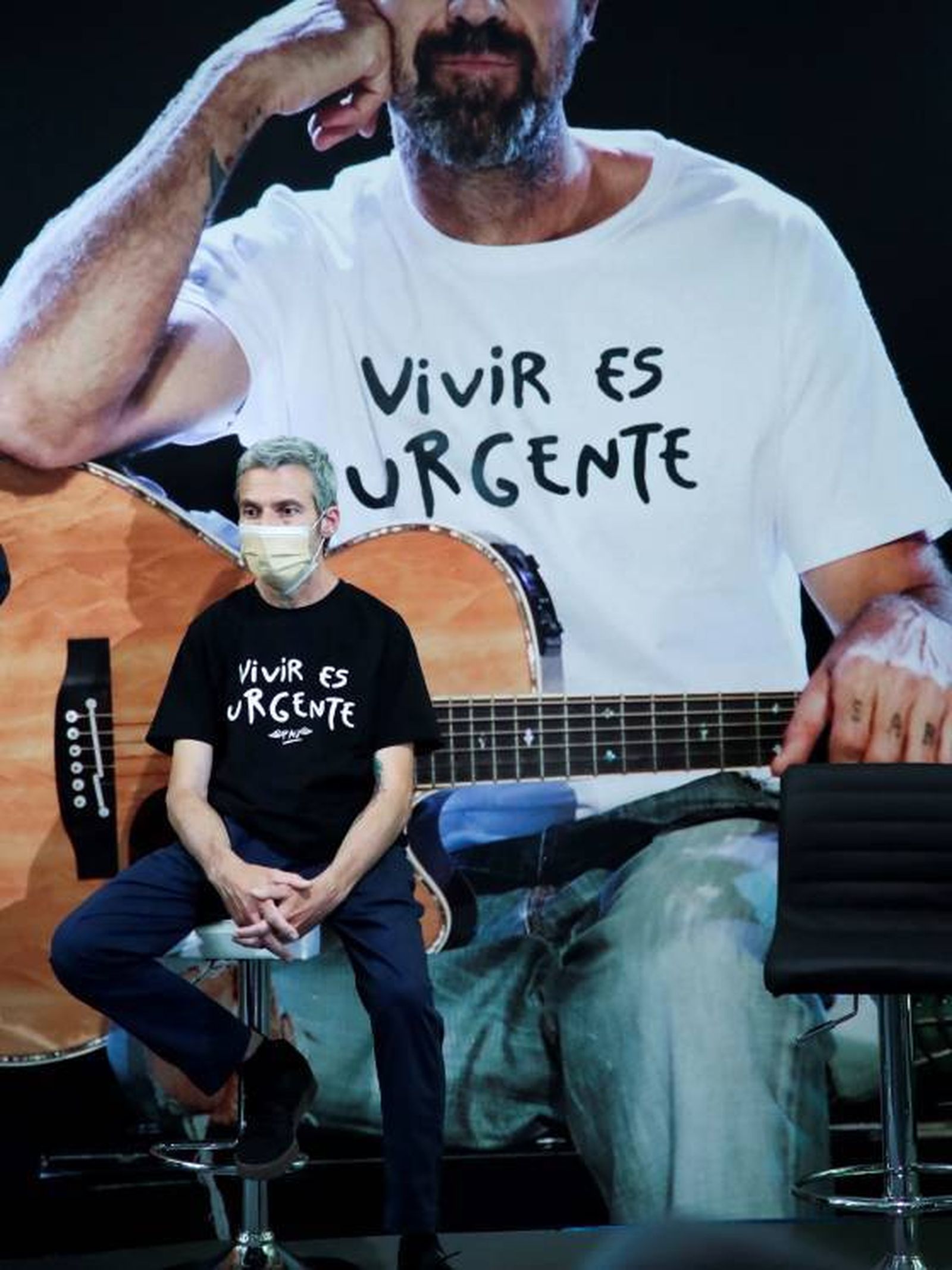 El hermano de Pau, Marc Donés, en la presentación del proyecto solidario.