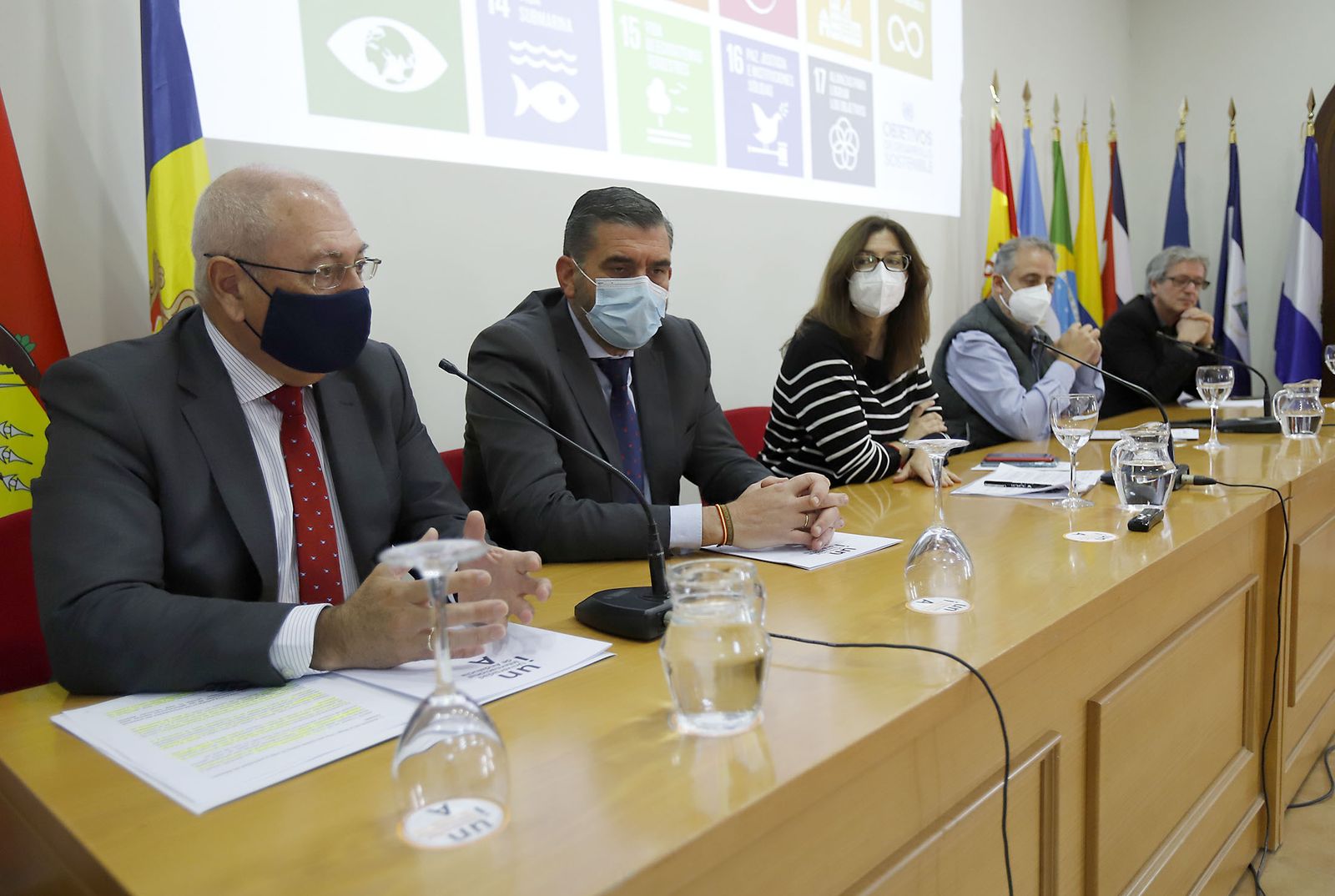 Atlantic Copper, Interfresa, Ence y Sánchez Romero Carvajal participaron en el coloquio en la UNIA.