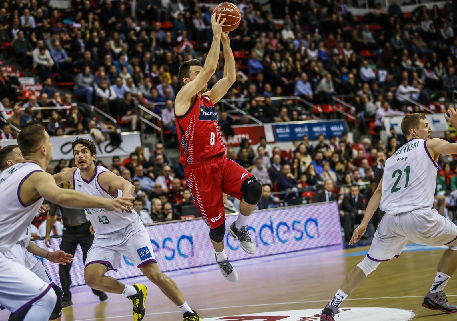 Los cinco años de Adam Waczynski en el Unicaja, en fotos