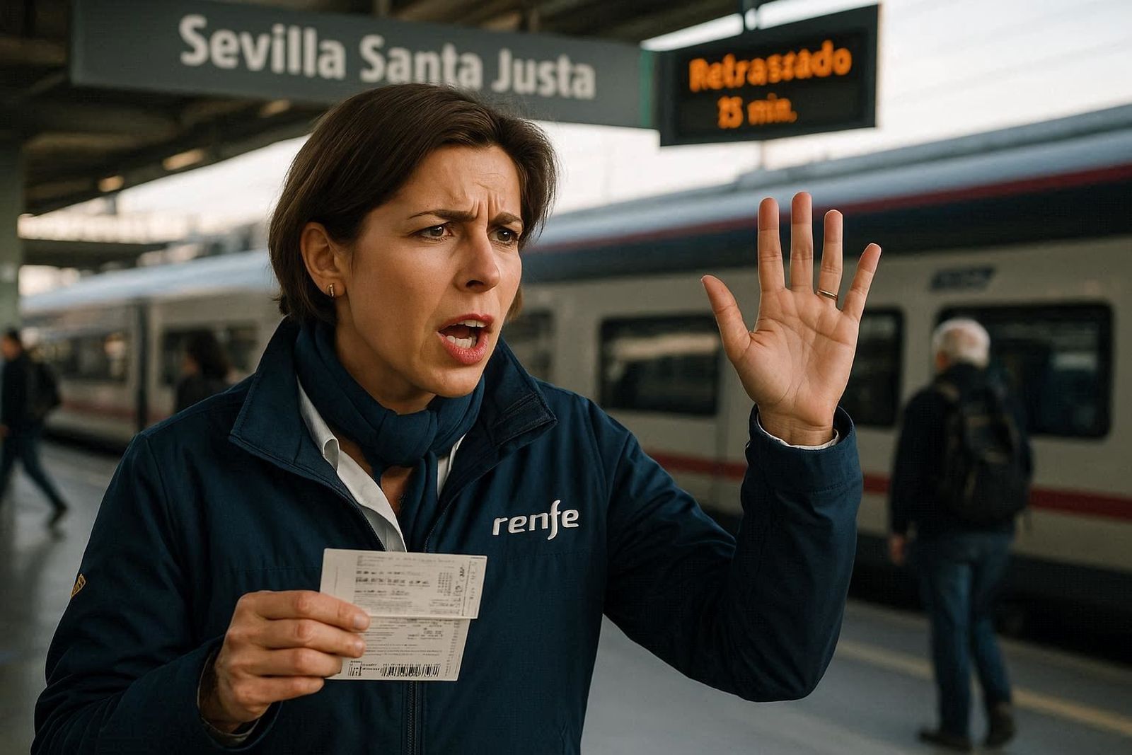 La comercial despedida ha recurrido al Tribunal Supremo solicitando que su despido sea declarado improcedente. Imagen generada por IA.