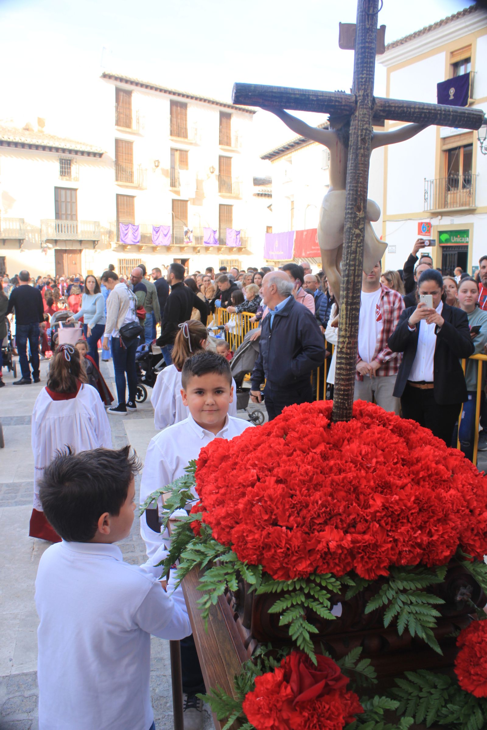 La primera procesión infantil de Vélez-Rubio, en imágenes