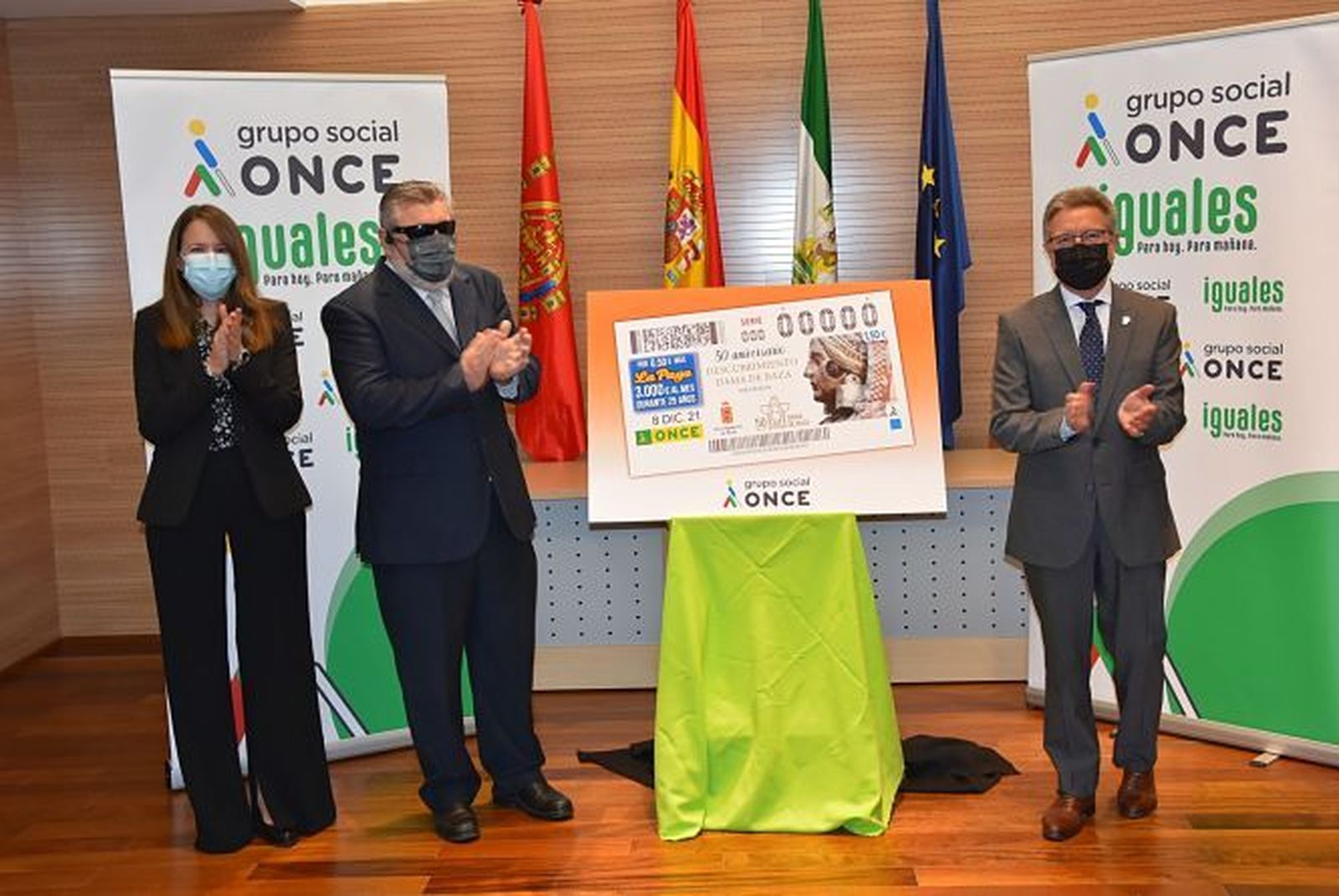 La Dama de Baza protagoniza cupón de ONCE en 50 aniversario de su descubrimiento