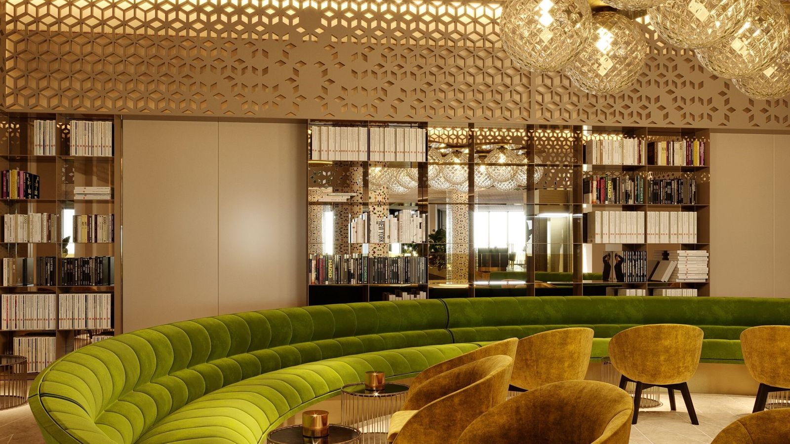 Interiores del hotel