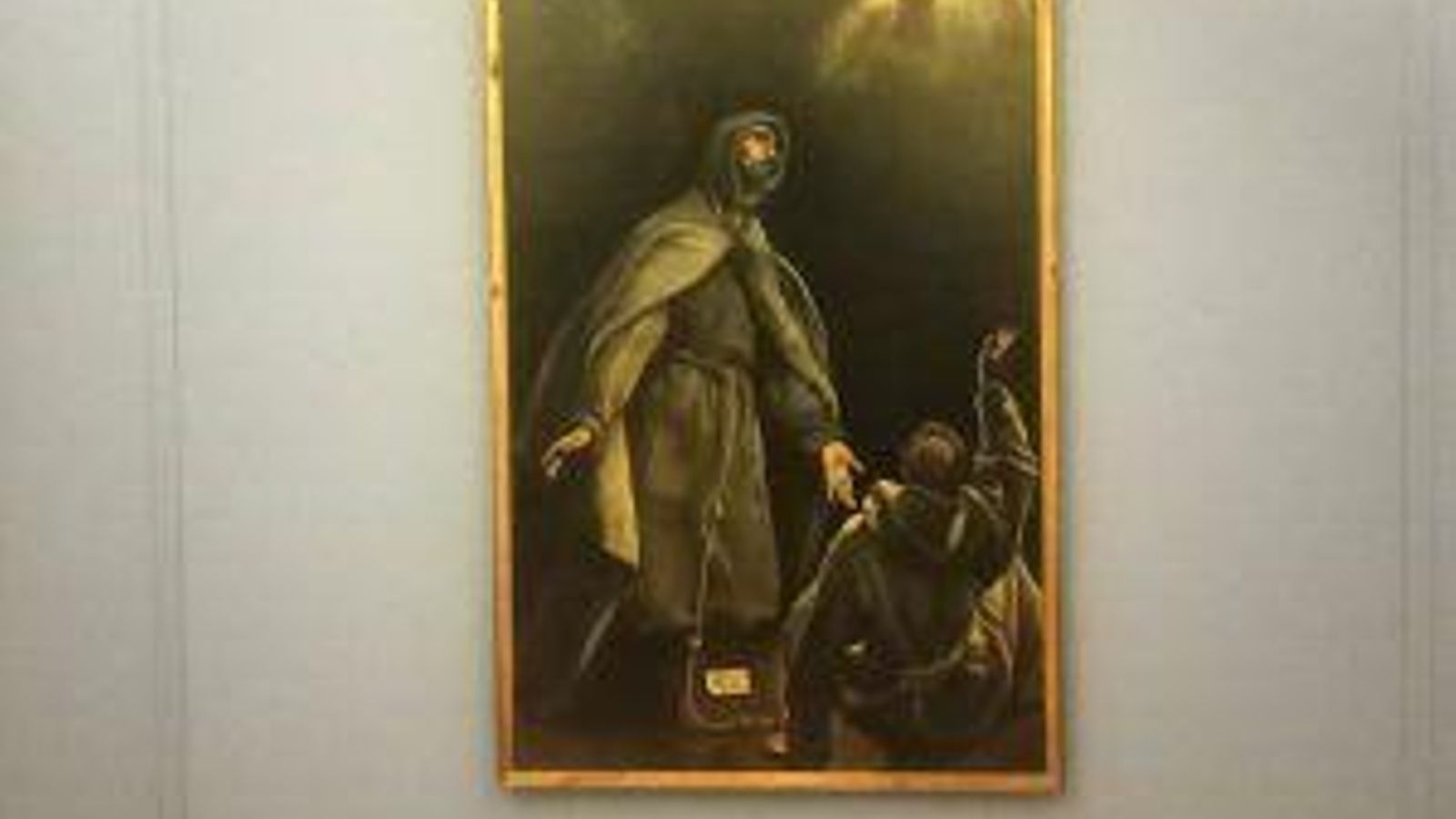 El cuadro gaditano de El Greco, expuesto en Milán.