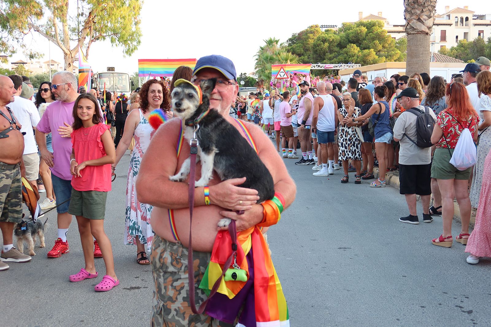 El desfile del Orgullo LGTBIQ de Vera Playa, en imágenes