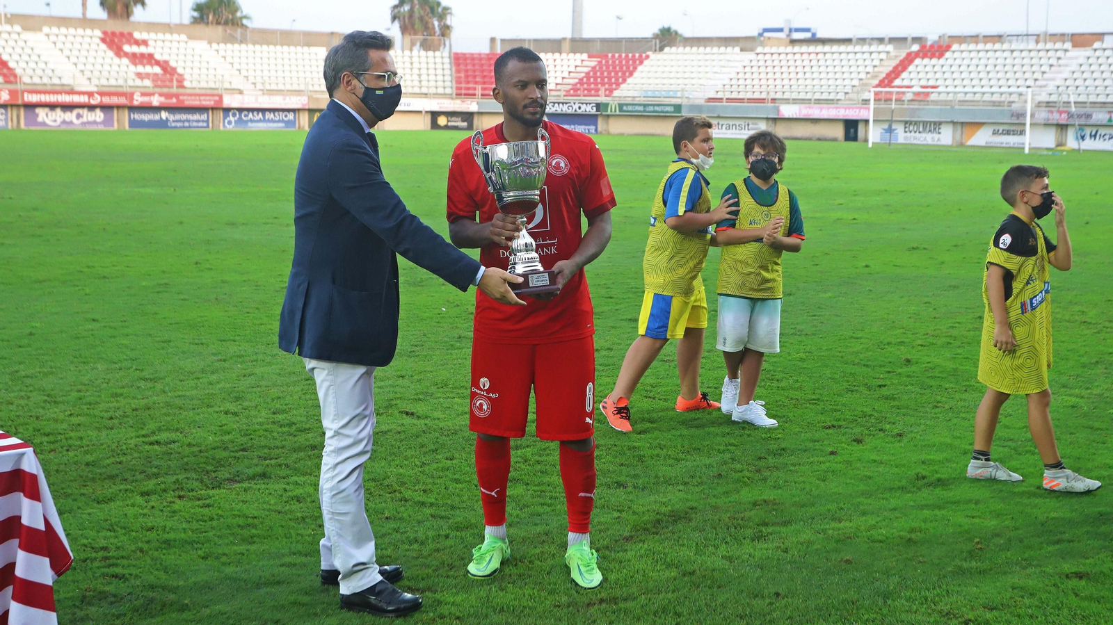Las mejores fotos del Algeciras - Al Arabi de pretemporada